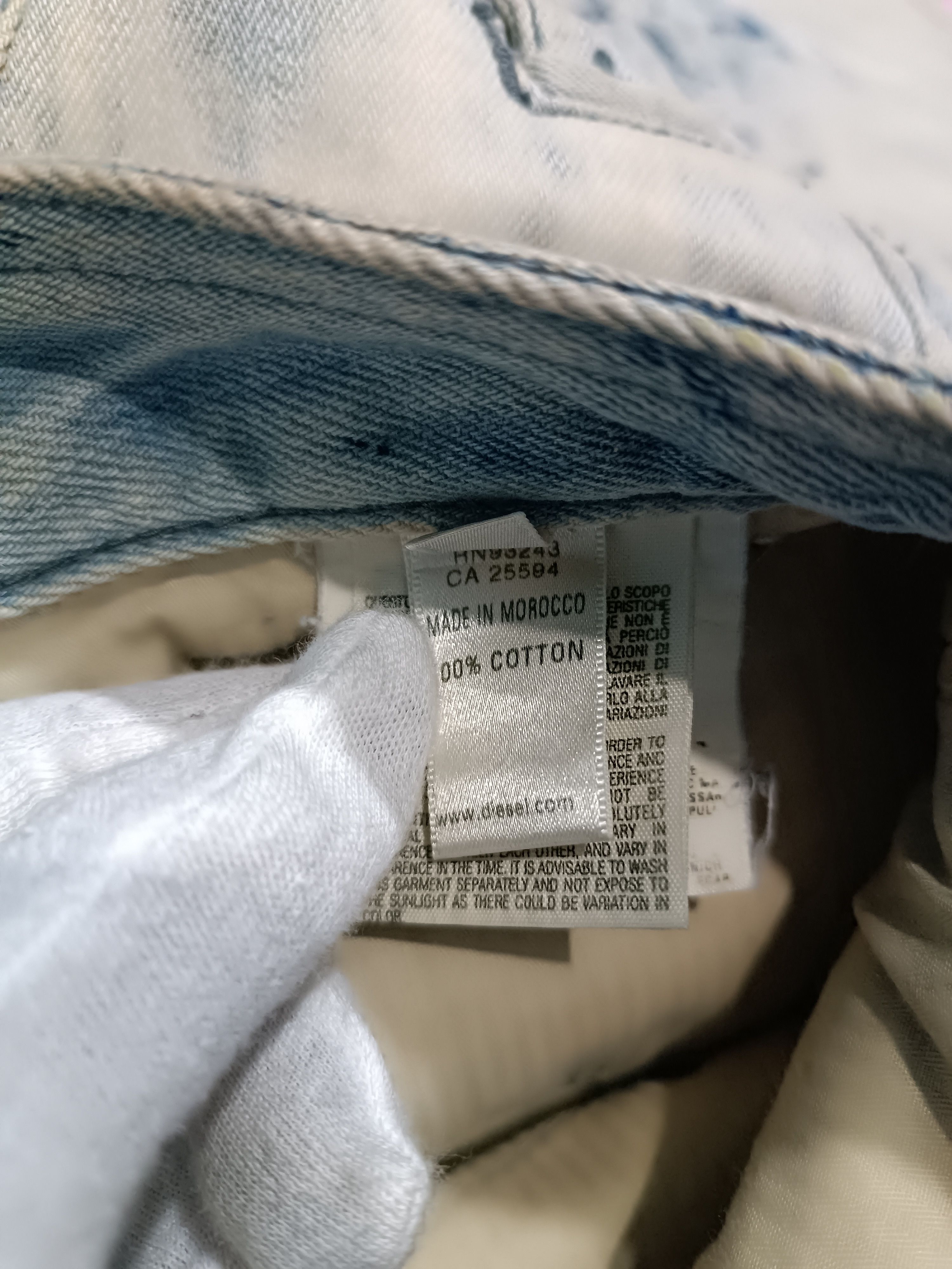 Diesel Diesel Acid Wash Biker jeans Size US 30 / EU 46 - 10 Thumbnail