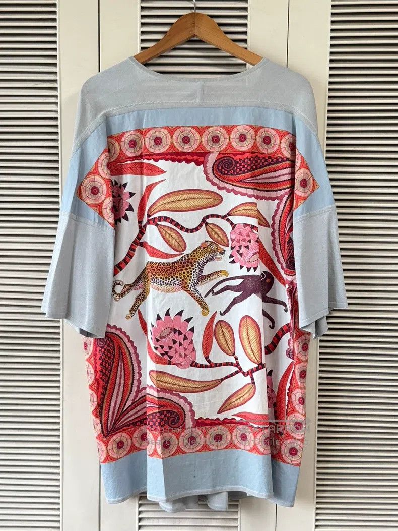 Hermes Hermes V-neck dress Size XXS / US 00 / IT 34 - 1 Thumbnail