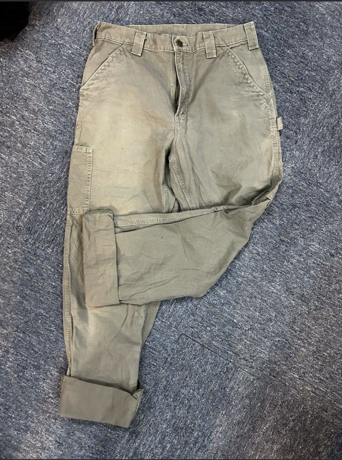 Carhartt Carhaat carpenter Size US 31 - 5 Thumbnail