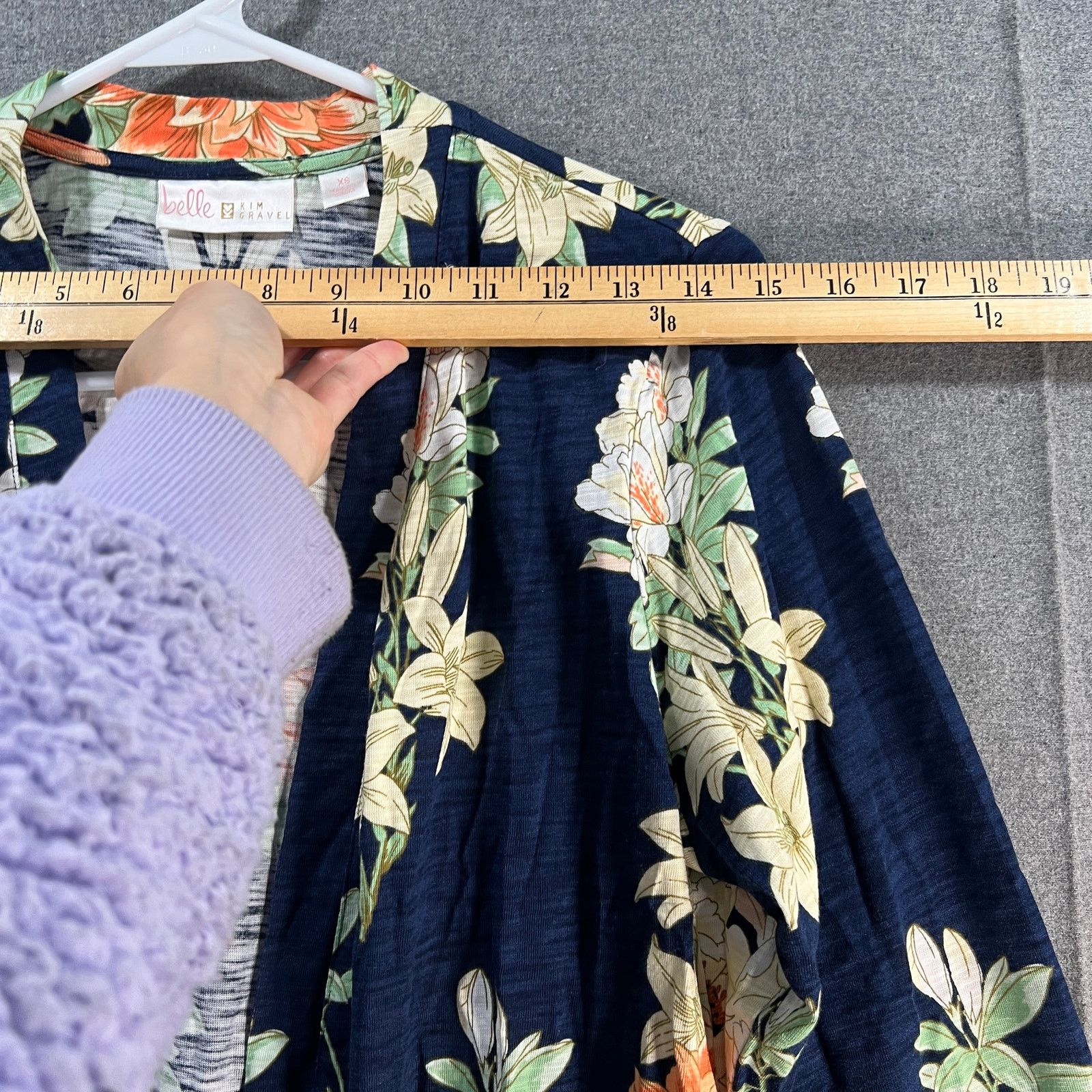Other Belle by Kim Gravel Cardigan Slub Knit Don't Be Koi Size XS / US 0-2 / IT 36-38 - 8 Thumbnail