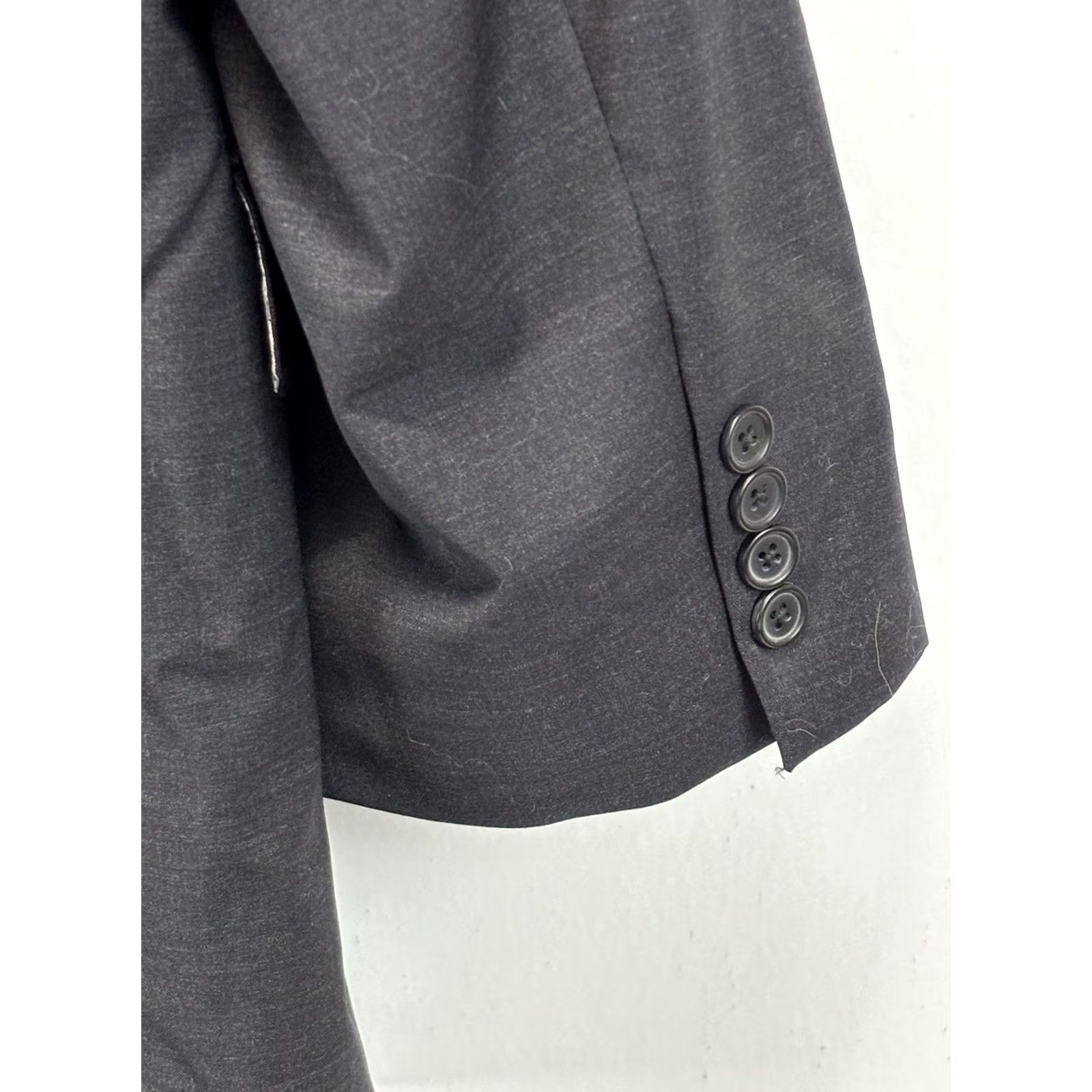 Brooks Brothers Brooks Brothers Explorer Madison Fit Blazer 48R Grey Blue Wool Jacket Luxury Mens Blazer Madison Fit 48 Grey Blue Wool Classic Size 48R - 3 Thumbnail