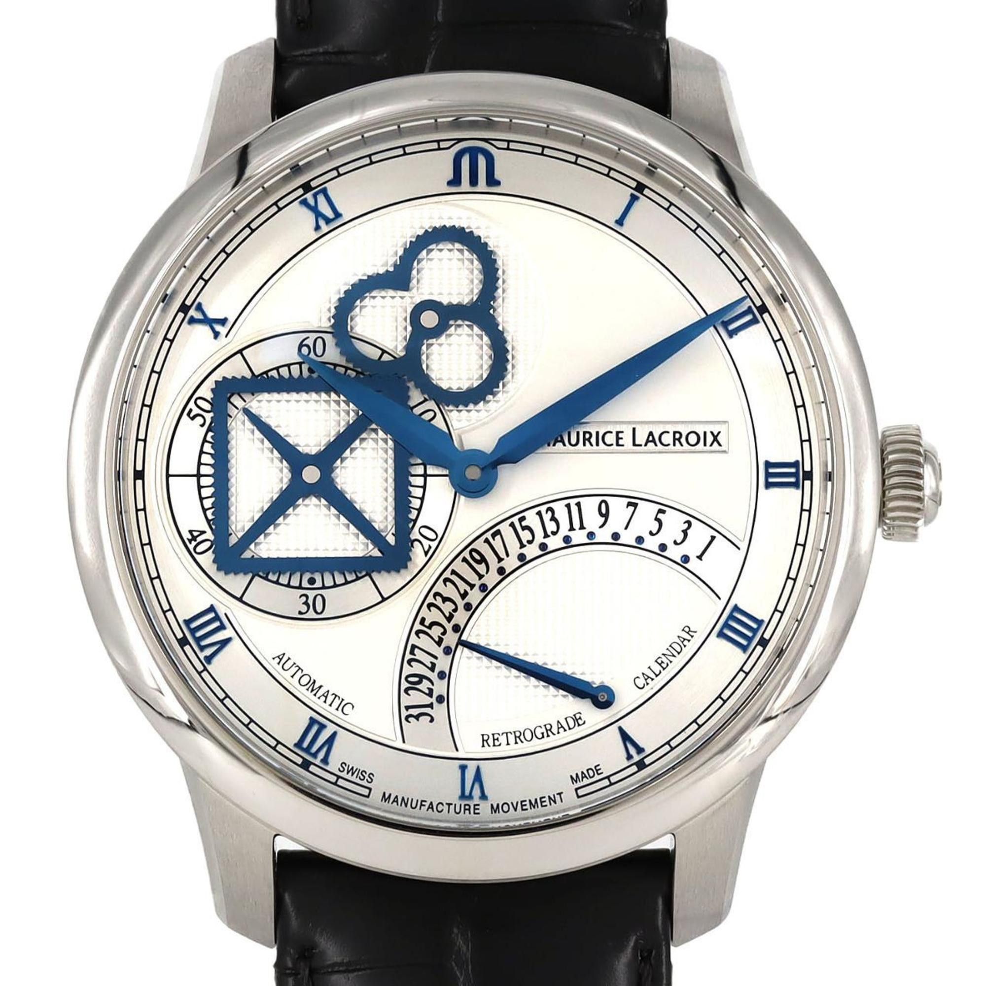 Maurice Lacroix Maurice Lacroix Masterpiece Square Wheel Retrograde MP6058-SS001-110-1 SS Wristwatch Automatic Size ONE SIZE - 1 Thumbnail