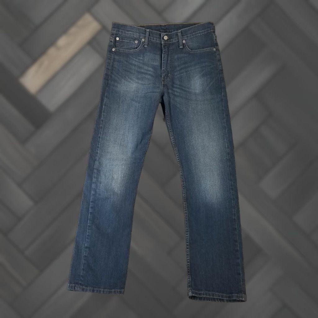 VINTAGE Levi's 513 Jeans Men's 32x30 Slim Straight Blue Stretch