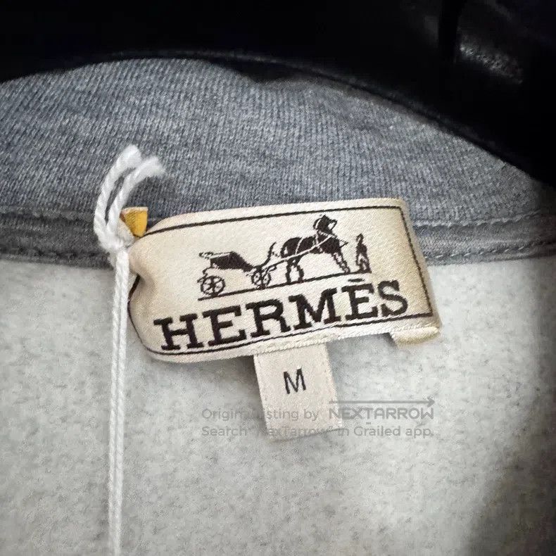 Hermes Hermes Striped printed zip-up loose sweatshirt Size US M / EU 48-50 / 2 - 3 Thumbnail