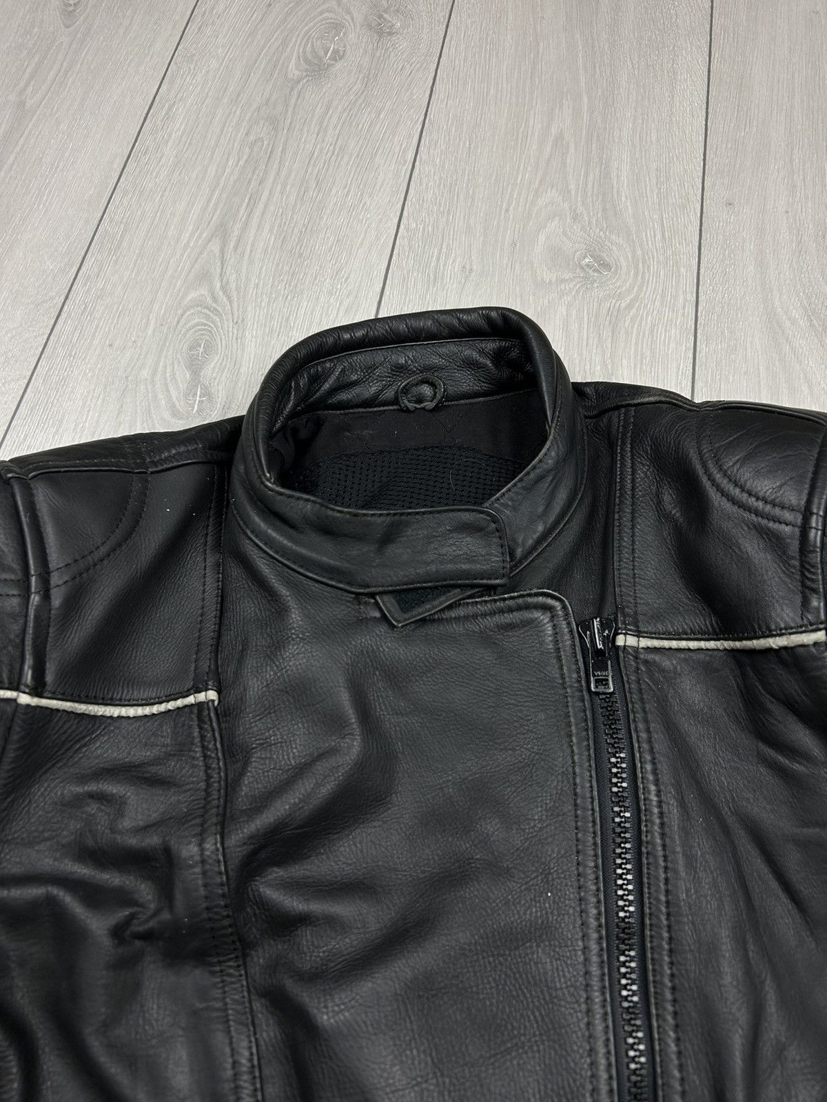 Vintage ASH racing vintage leather biker jacket Size US M / EU 48-50 / 2 - 4 Thumbnail