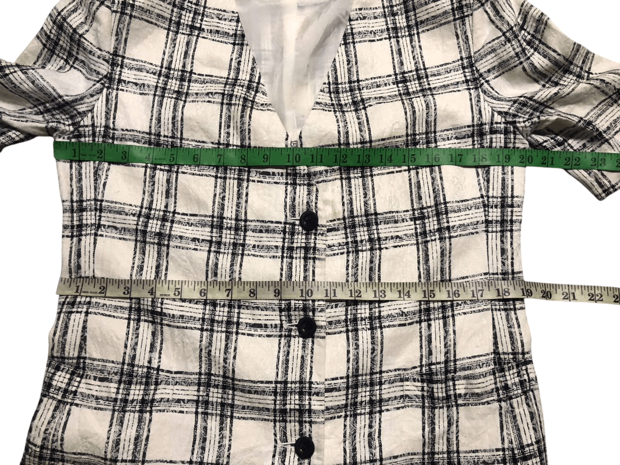 Christian Dior Monsieur × Dior Christian Dior Tartan No Collar Short Sleeve Coat Jacket Size M / US 6-8 / IT 42-44 - 15 Thumbnail