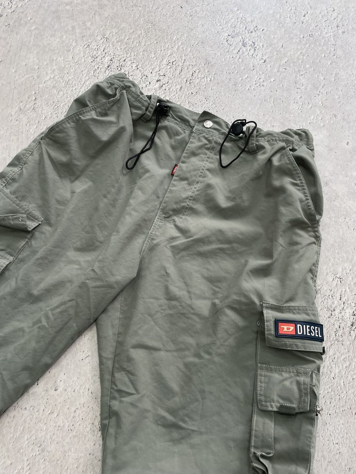 Diesel Cargo baggy Diesel wide leg multipocket shorts pants Size US 34 / EU 50 - 2 Thumbnail