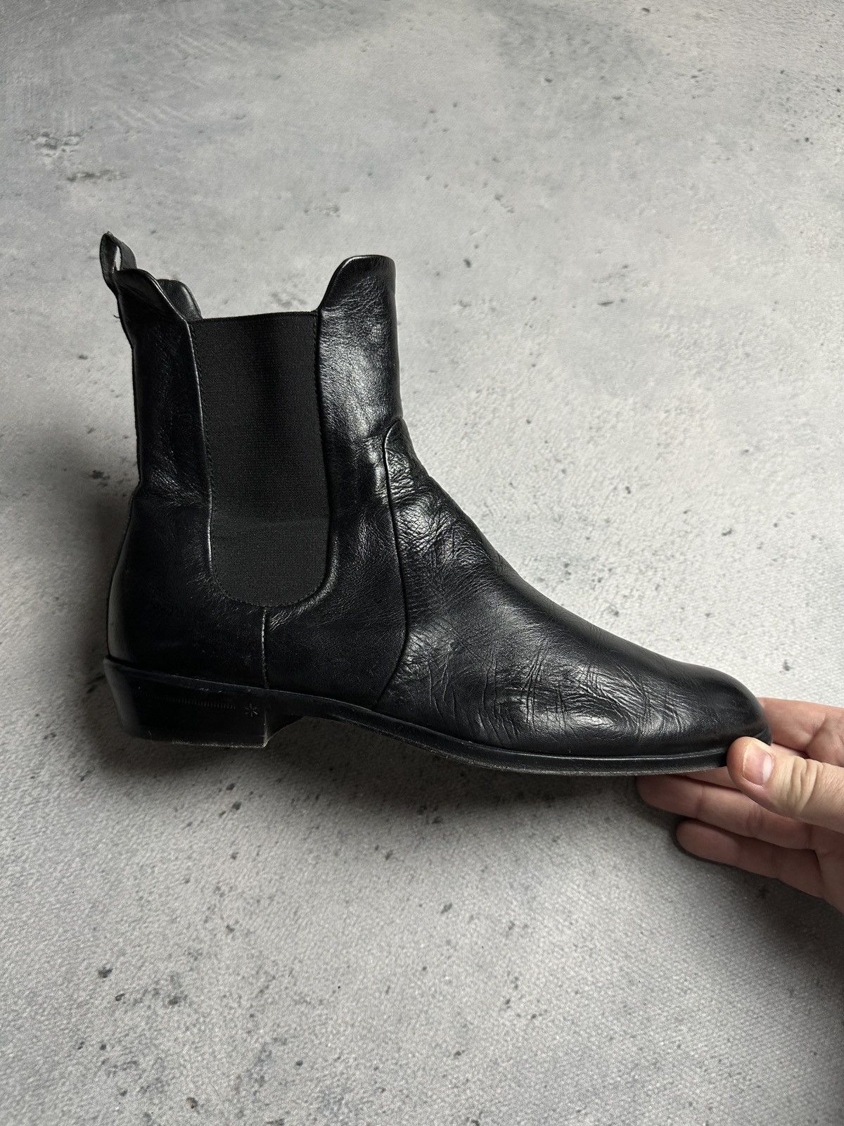 AGL AGL Leather Cowboy Boots Rare Italian Item Avant Garde y2k Size US 9 / IT 39 - 12 Thumbnail