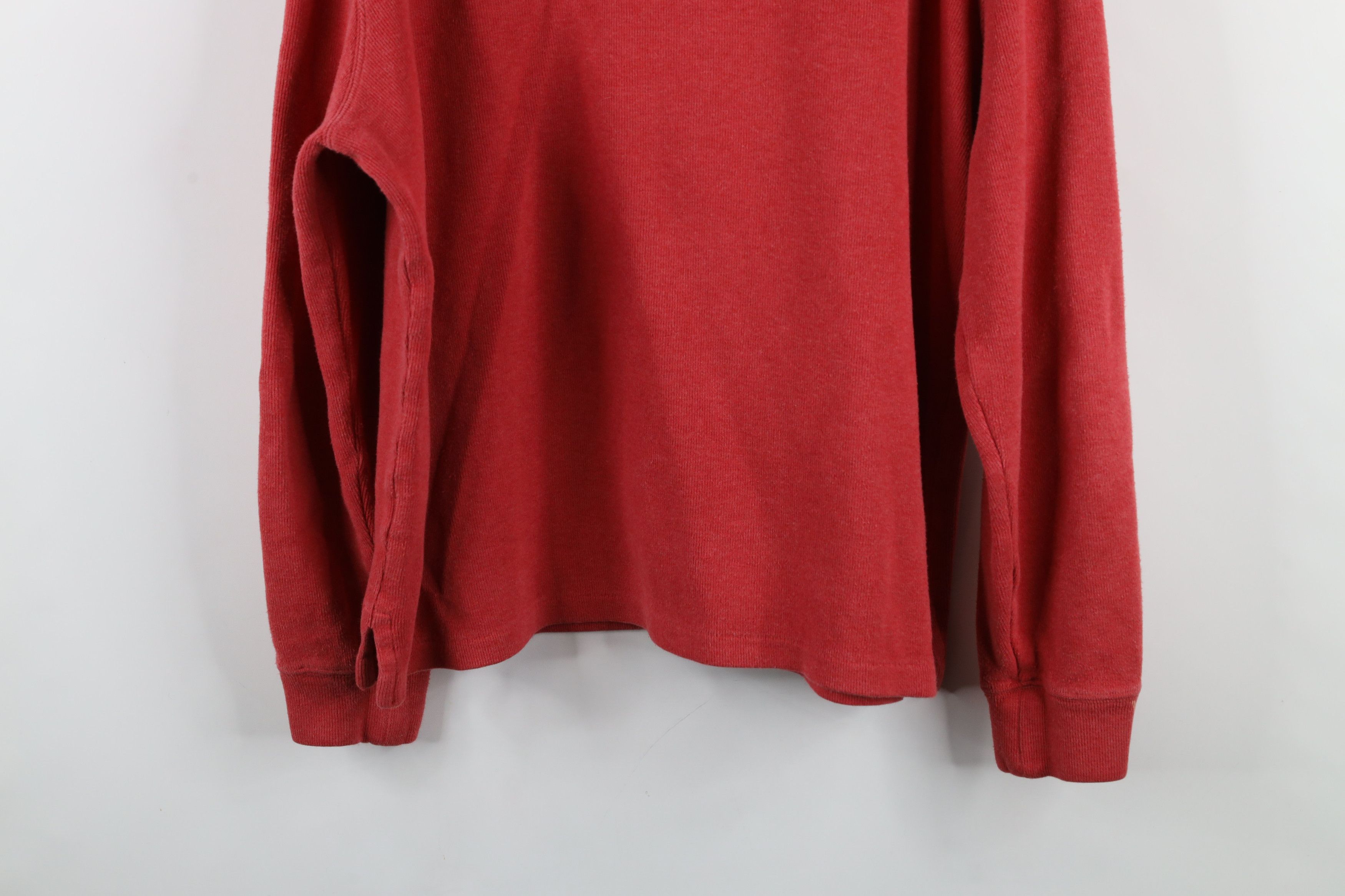 Ralph Lauren × Vintage Vintage Ralph Lauren Ribbed Knit Half Zip Pullover Sweater Size US L / EU 52-54 / 3 - 10 Thumbnail