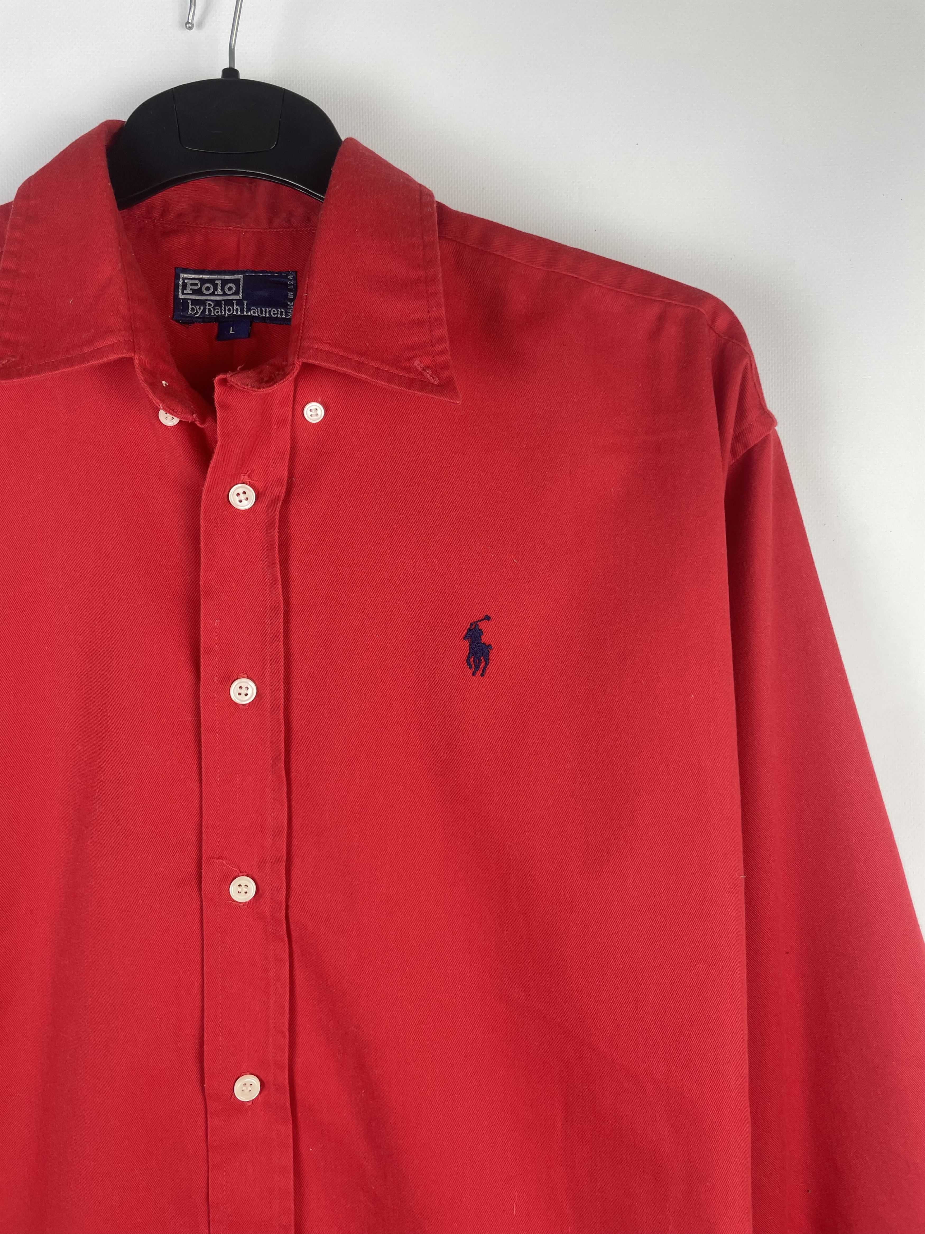 Flannel Flannel Polo Ralph Lauren Vintage Mens Shirt Size US L / EU 52-54 / 3 - 4 Thumbnail