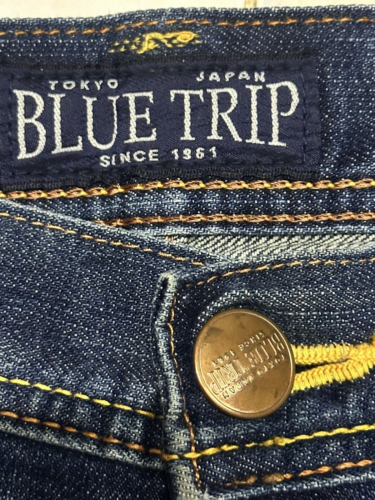Edwin Flare Vintage Edwin BlueTrip Japan Flare Bootcut ThunderWash Size US 31 - 11 Thumbnail