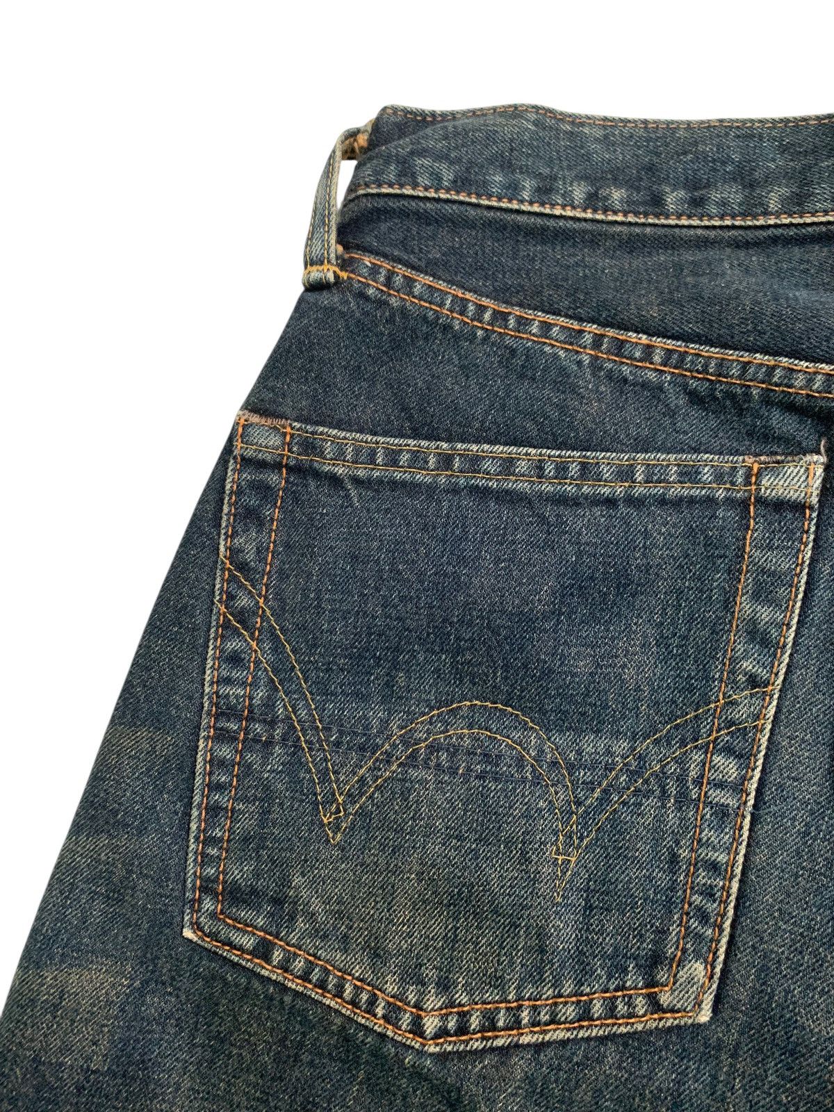 Kapital VINTAGE EDWIN 505X SELVEDGE RUSTY JAPANESE DENIM Size US 28 / EU 44 - 15 Thumbnail