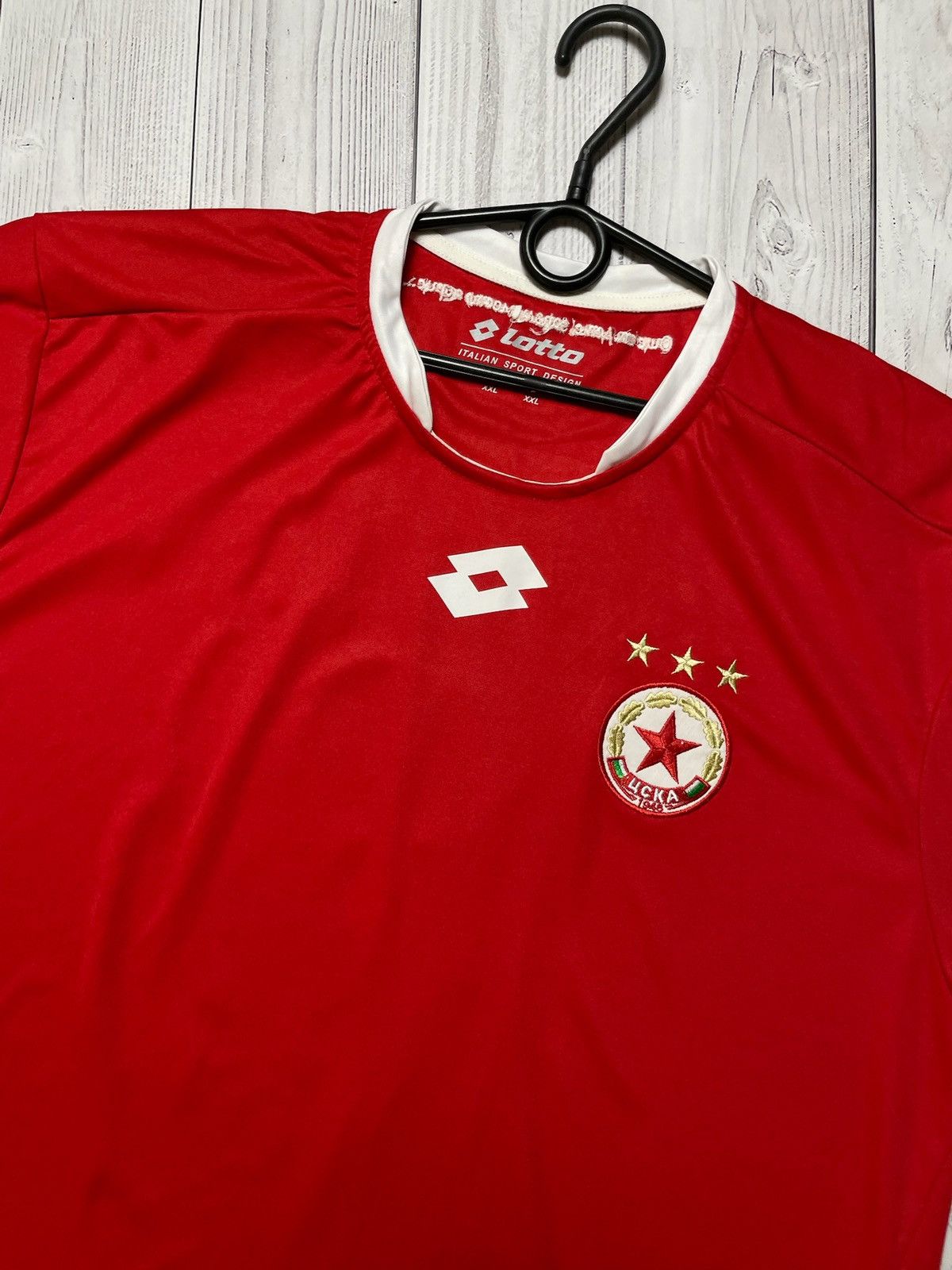 Vintage Vintage lotto soccer jersey CSKA Bulgari 8 Stoitchkov XXL Size US XXL / EU 58 / 5 - 3 Thumbnail
