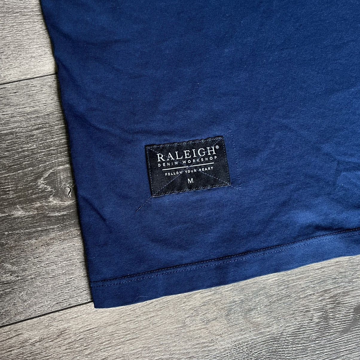Designer × Raleigh Denim Raleigh Denim Workshop Large Graphic Logo Pocket Tee Blue Size US M / EU 48-50 / 2 - 4 Thumbnail