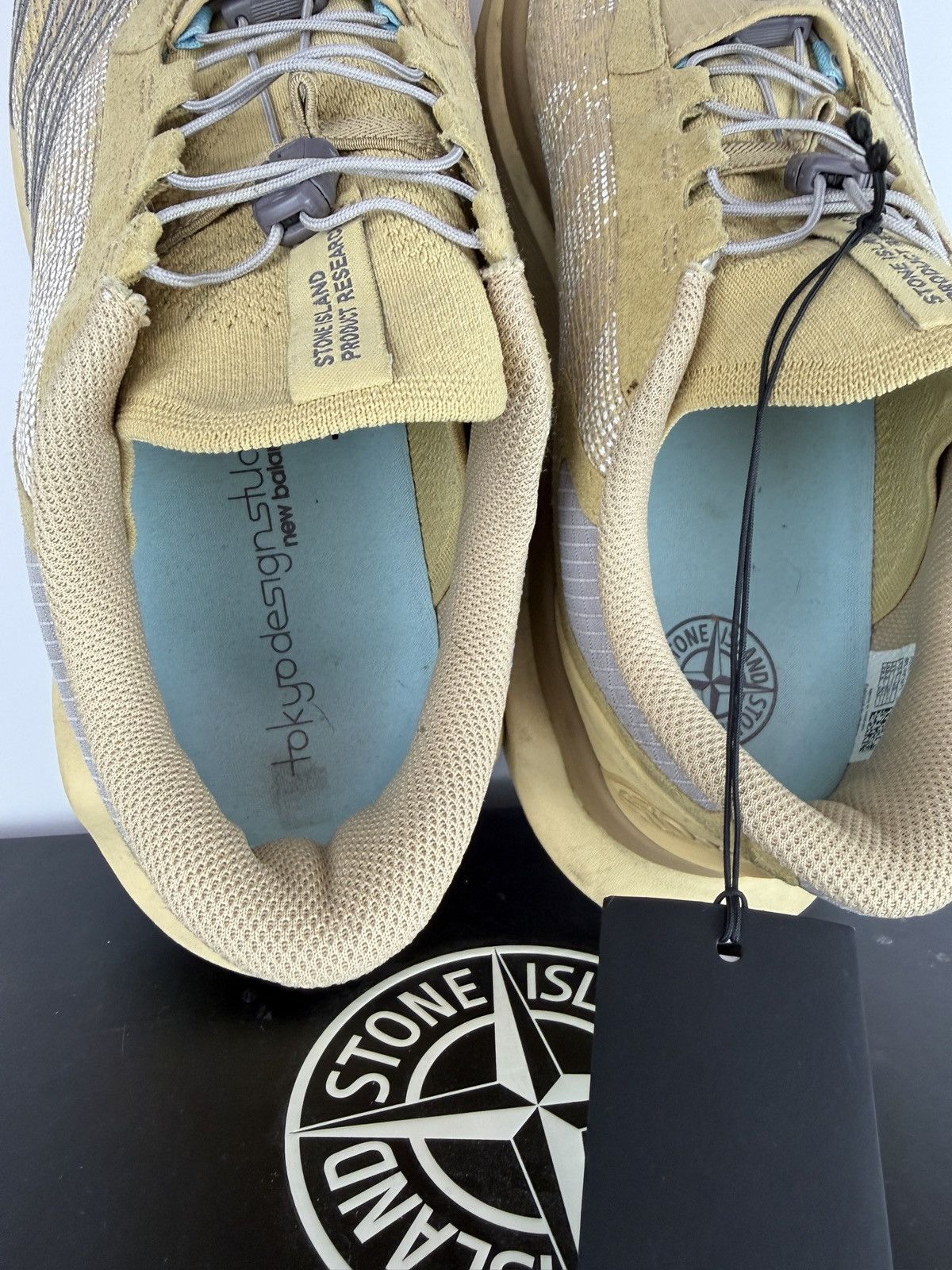 Stone Island Beige Stone Island x New Balance Fuelcell C1 shoes Size US 11.5 / EU 44-45 - 9 Thumbnail