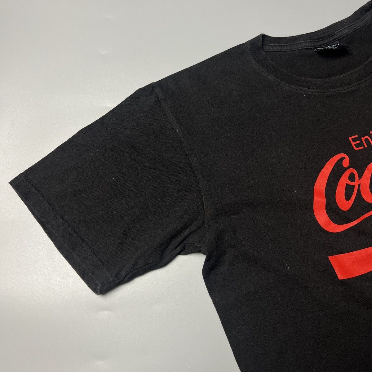 Vintage Vintage enjoy cocaine wording tee grunge coke parody tee Size US L / EU 52-54 / 3 - 7 Thumbnail