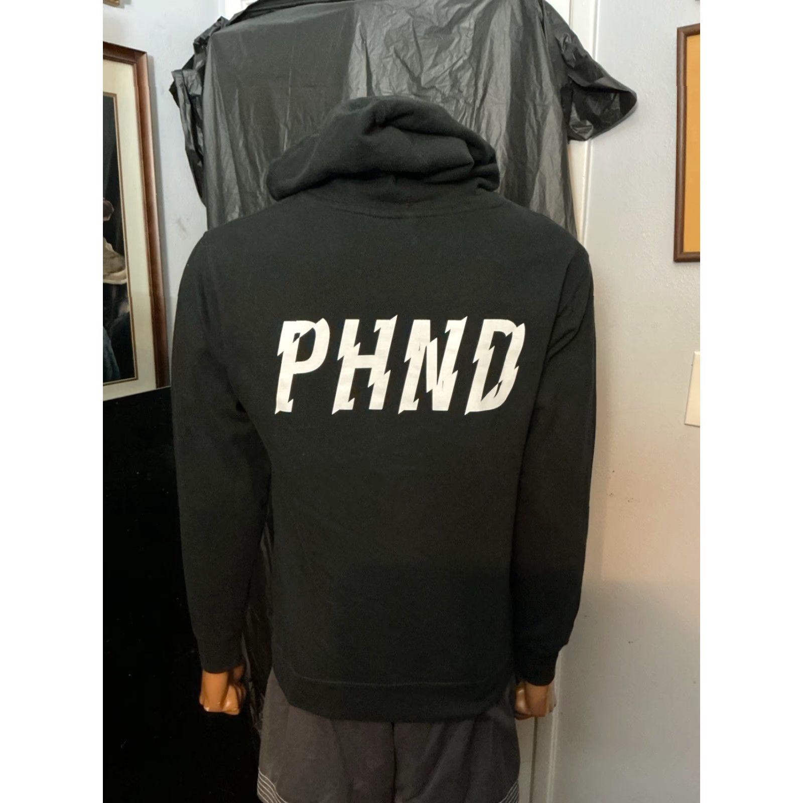 Vintage Audien 092 PHND Progressive House Never Dead EDM DJ Pullover Hoodie Size S Black Mens Size US S / EU 44-46 / 1 - 8 Thumbnail