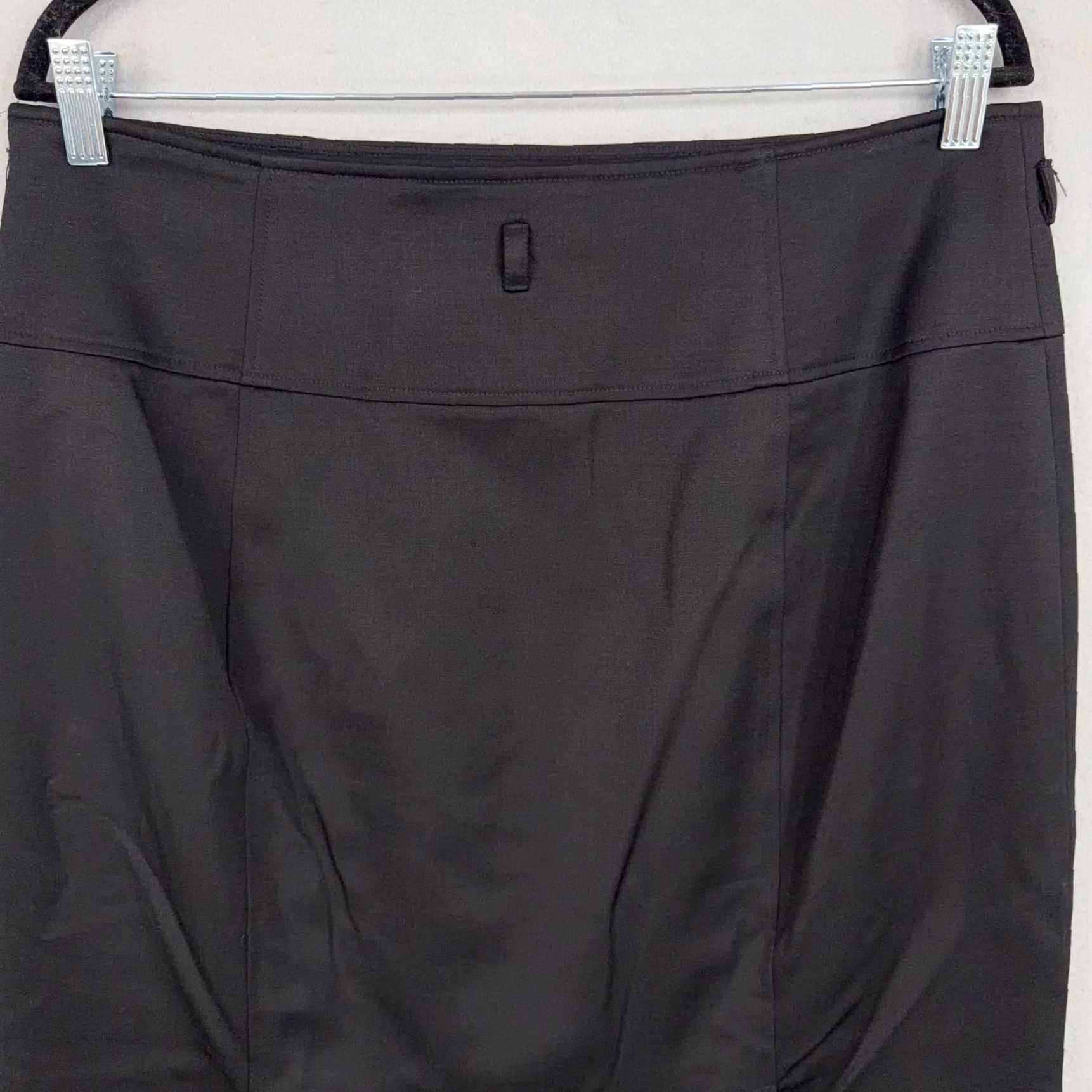 Ralph Lauren VINTAGE Lauren Ralph Lauren Skirt Womens 14 Black Wool Pencil Lined Back Vent Office Mens Size 36" / US 14 / IT 50 - 7 Thumbnail