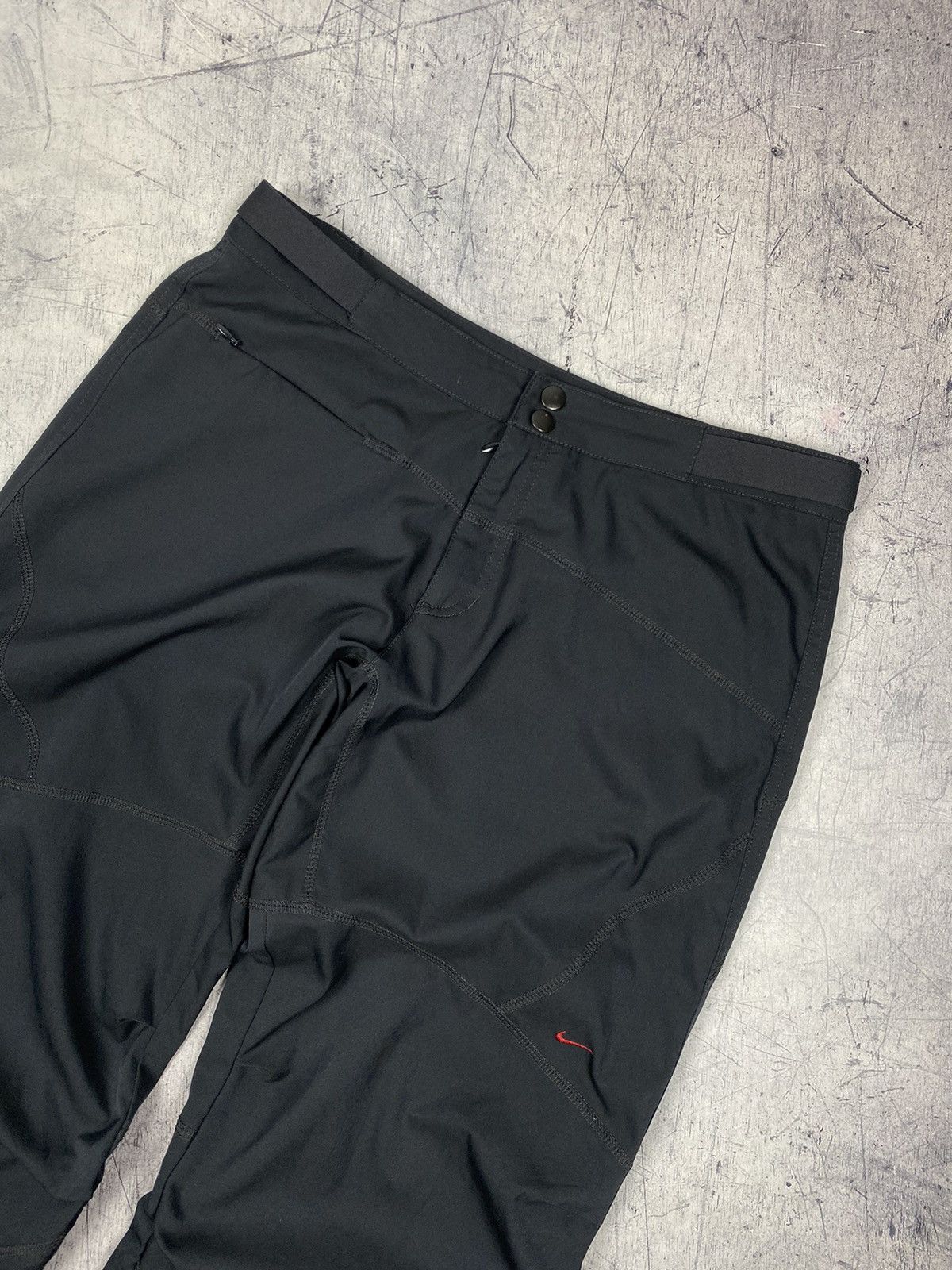 Nike × Vintage Vintage Nike Drill Joggers Pants Size 34" / US 12 / IT 48 - 3 Thumbnail