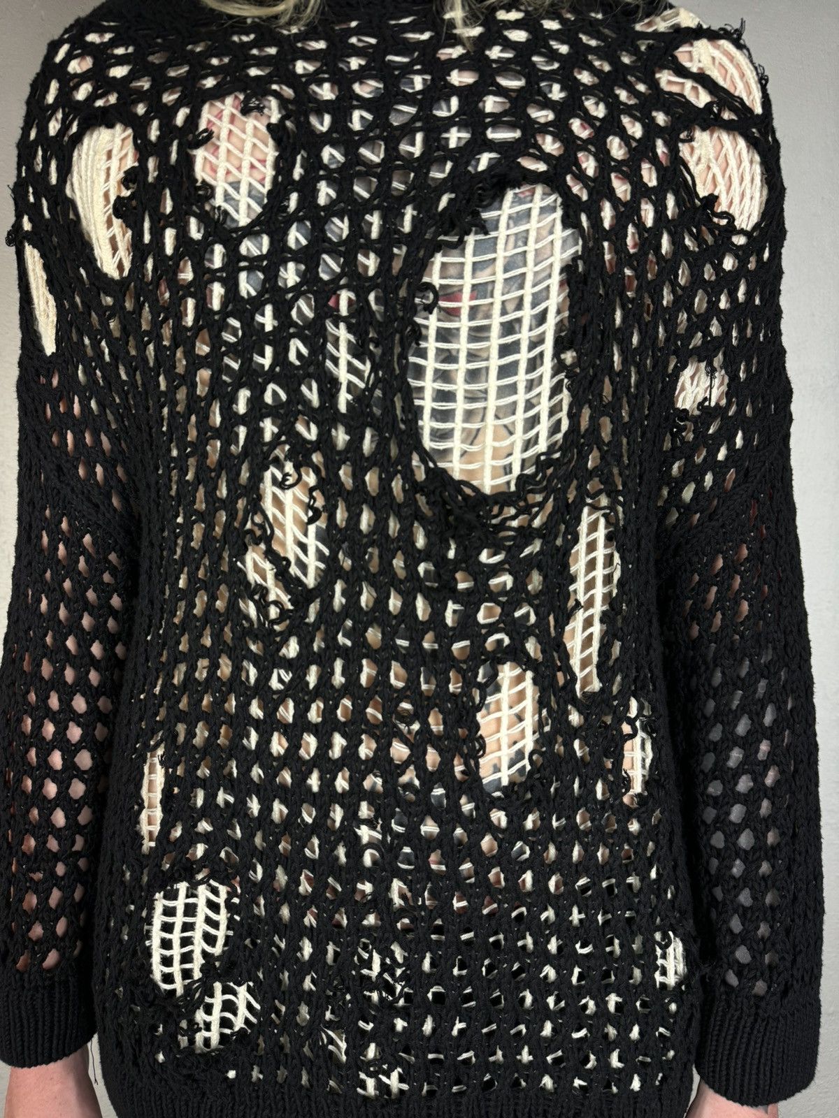 Japanese Brand Vonaudy Loose Knit 2-1 Sample Size US M / EU 48-50 / 2 - 6 Thumbnail