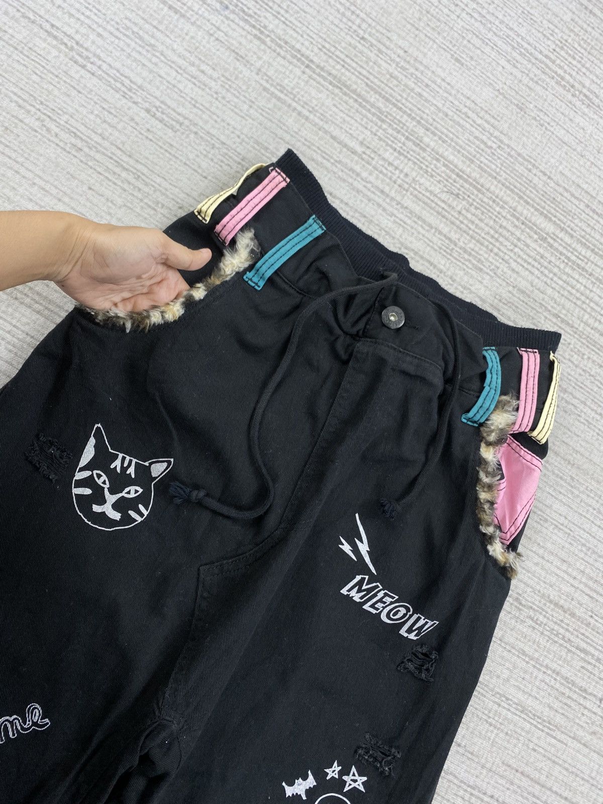 Japanese Brand Vintage Chip Clip Punk Style 3/4 Pants Size US 26 / EU 42 - 8 Thumbnail