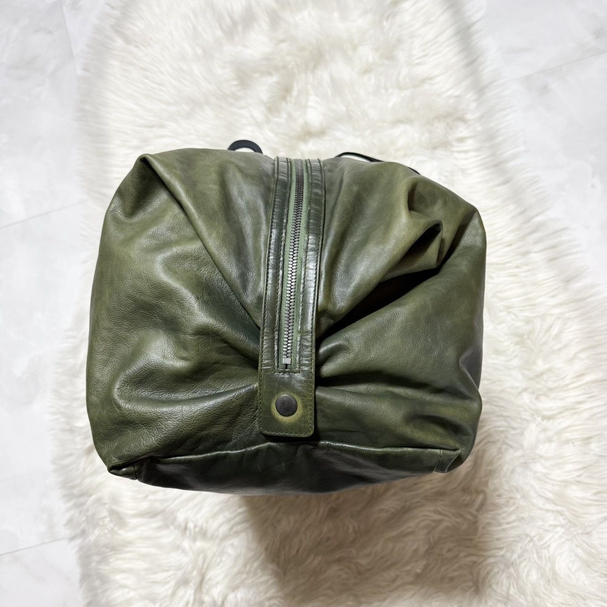 Bottega Veneta Auth Bottega Veneta Runway Intrecciato Leather Boston Bag Size ONE SIZE - 11 Thumbnail