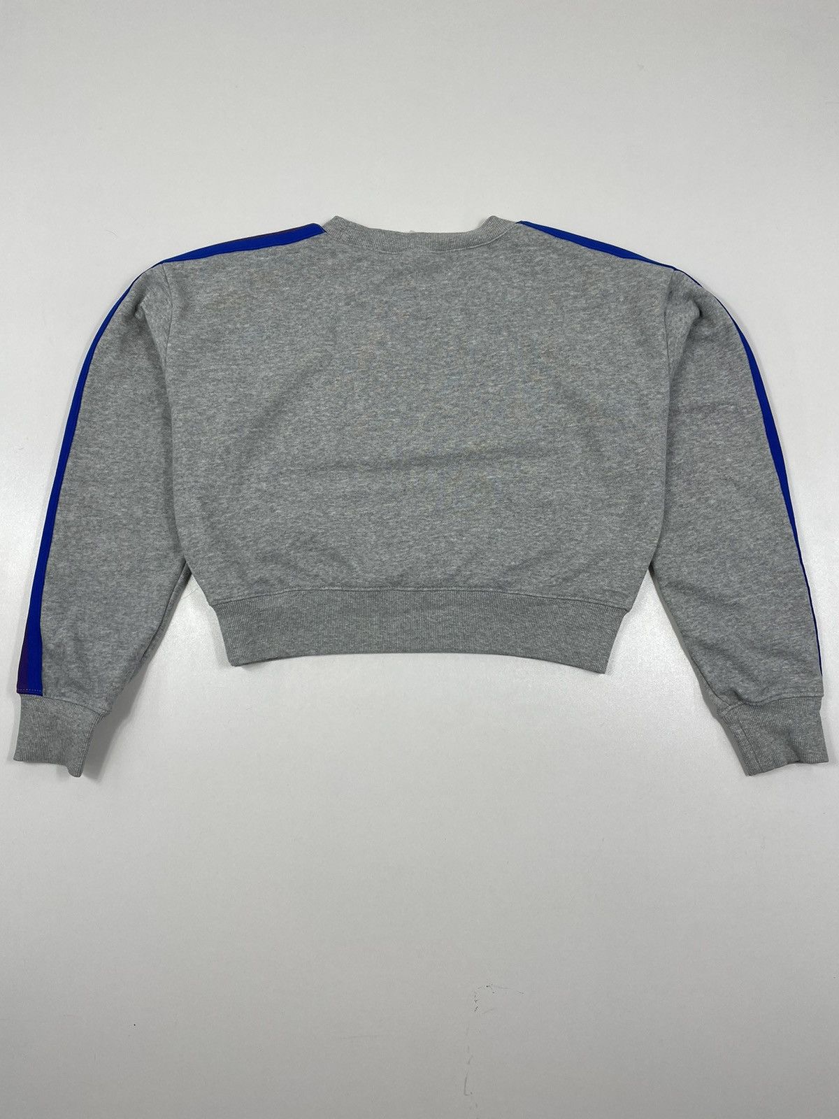 Champion × Raised by Champions 🌈 RAINBOW Big Logo Tape Crew Sweater Long Sleeve Sweatshirt Size M / US 6-8 / IT 42-44 - 3 Thumbnail