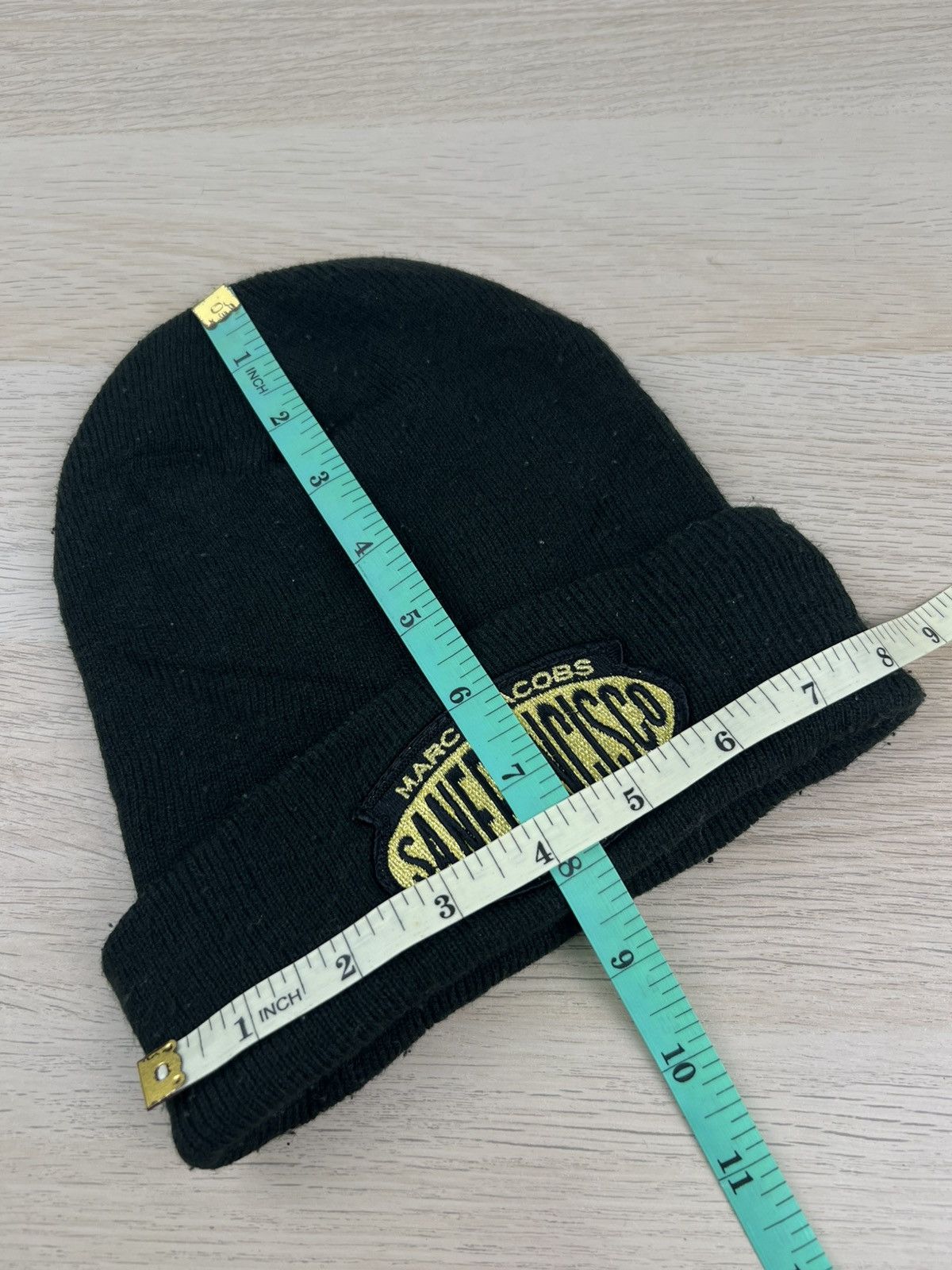 Marc Jacobs × Vintage Marc Jacobs San Francisco Beanie Hat Cap Size ONE SIZE - 7 Thumbnail