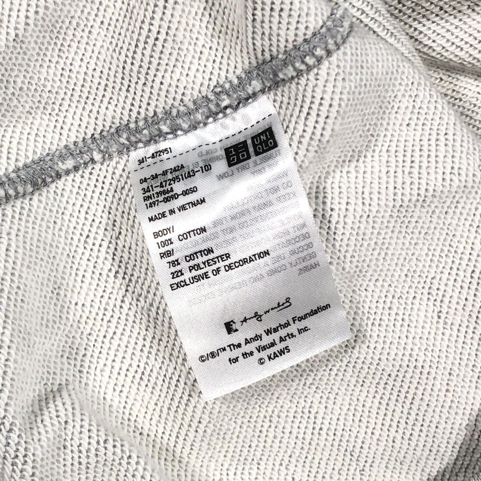 Andy Warhol × Kaws × Uniqlo New Kaws Warhol Uniqlo Companion Banana Sweater Crewneck Size US XS / EU 42 / 0 - 5 Thumbnail