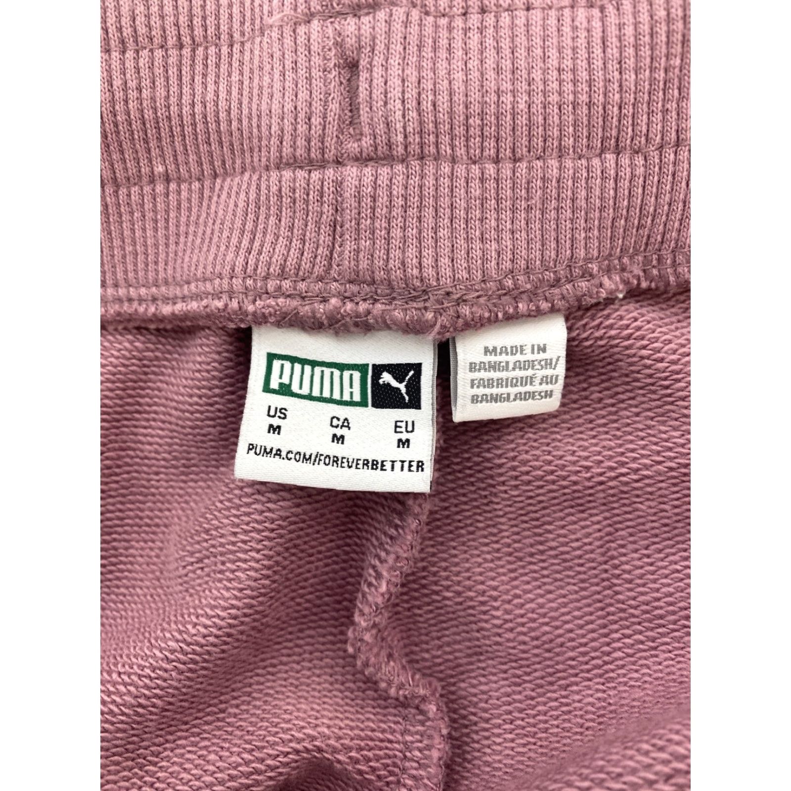 Puma PUMA Sweatpants Two Tone Lavender Cotton Athletic Mens Size M/51-46 Pants Size US 31 - 7 Thumbnail