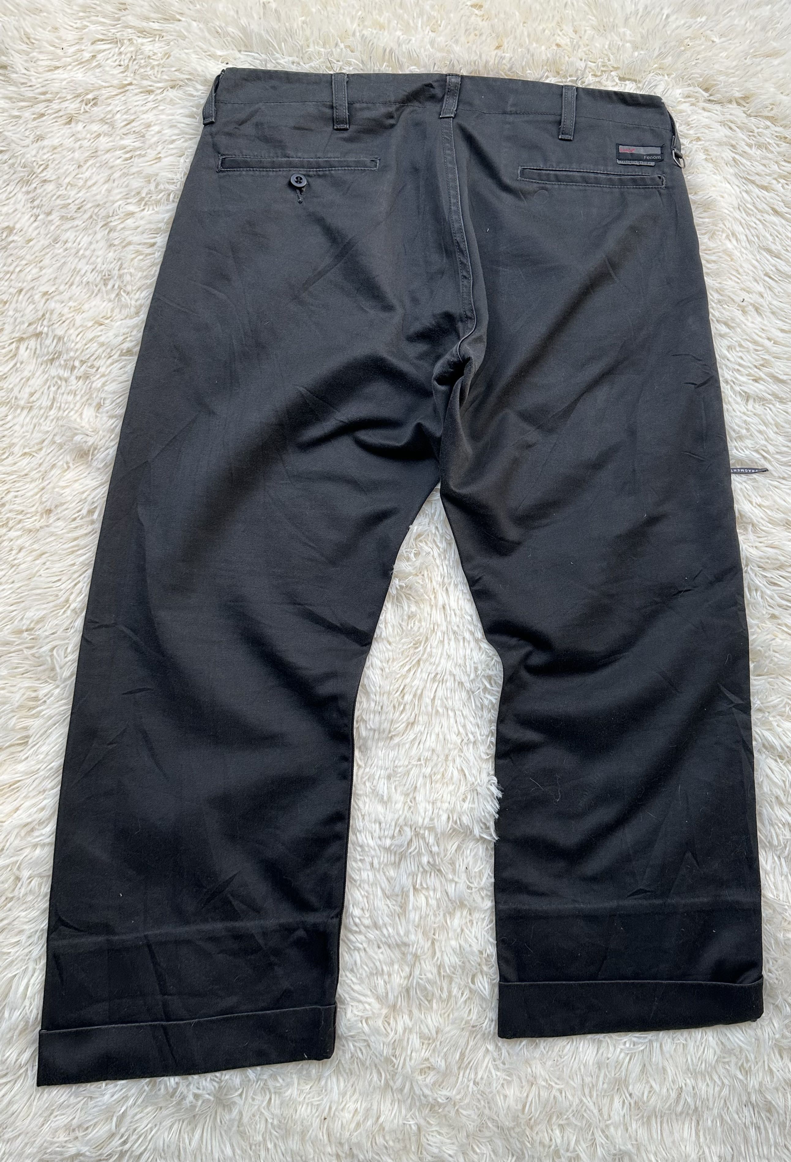 Fragment Design × Levi's Reconstructed Levi’s Fenom X Fragment Design Cropped Pant Size US 34 / EU 50 - 3 Thumbnail