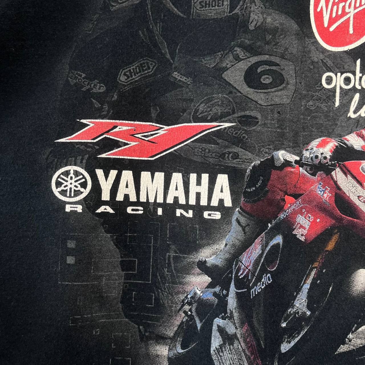 Vintage Vintage YAMAHA Racing Motorcycle Tshirt Size 2XL Size US XXL / EU 58 / 5 - 4 Thumbnail