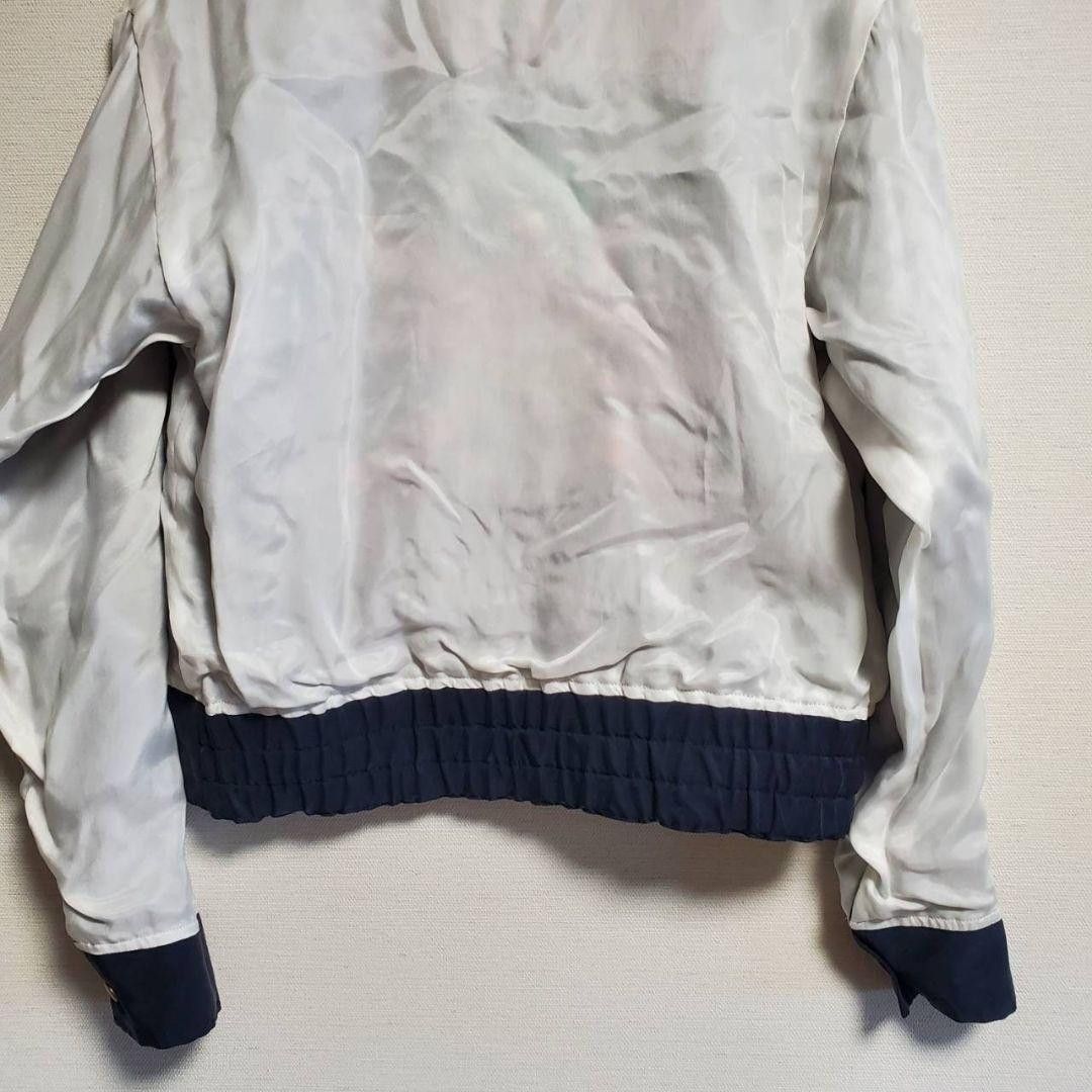 KOZABURO KOZABURO Satin Reversible Souvenir Jacket Navy 1 Size US S / EU 44-46 / 1 - 10 Thumbnail