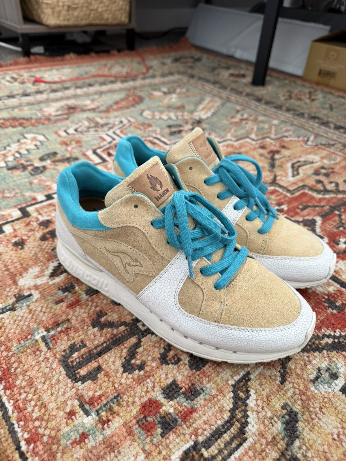 KangaROOS Roos x Hanon Shop Dynacoil R1 “Moonshine” 124/408 Size US 8 / EU 41 - 1 Thumbnail