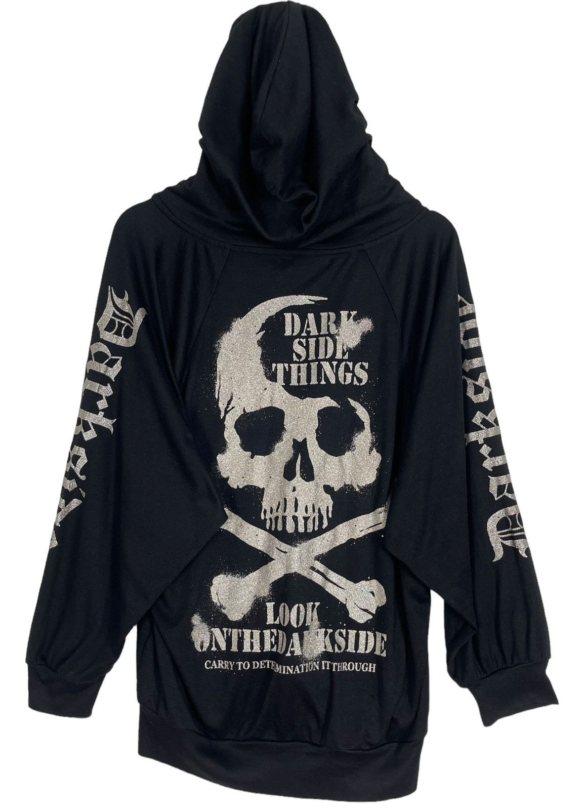 Affliction × If Six Was Nine × Japanese Brand Plein Beaute Dark Side Hoodie Size L / US 10 / IT 46 - 1 Thumbnail