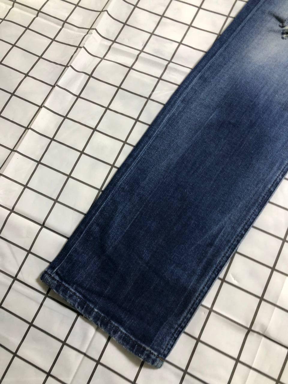 Diesel Diesel Industry Safado Slim Straight Acid Wash Denim Jeans Size US 32 / EU 48 - 2 Thumbnail