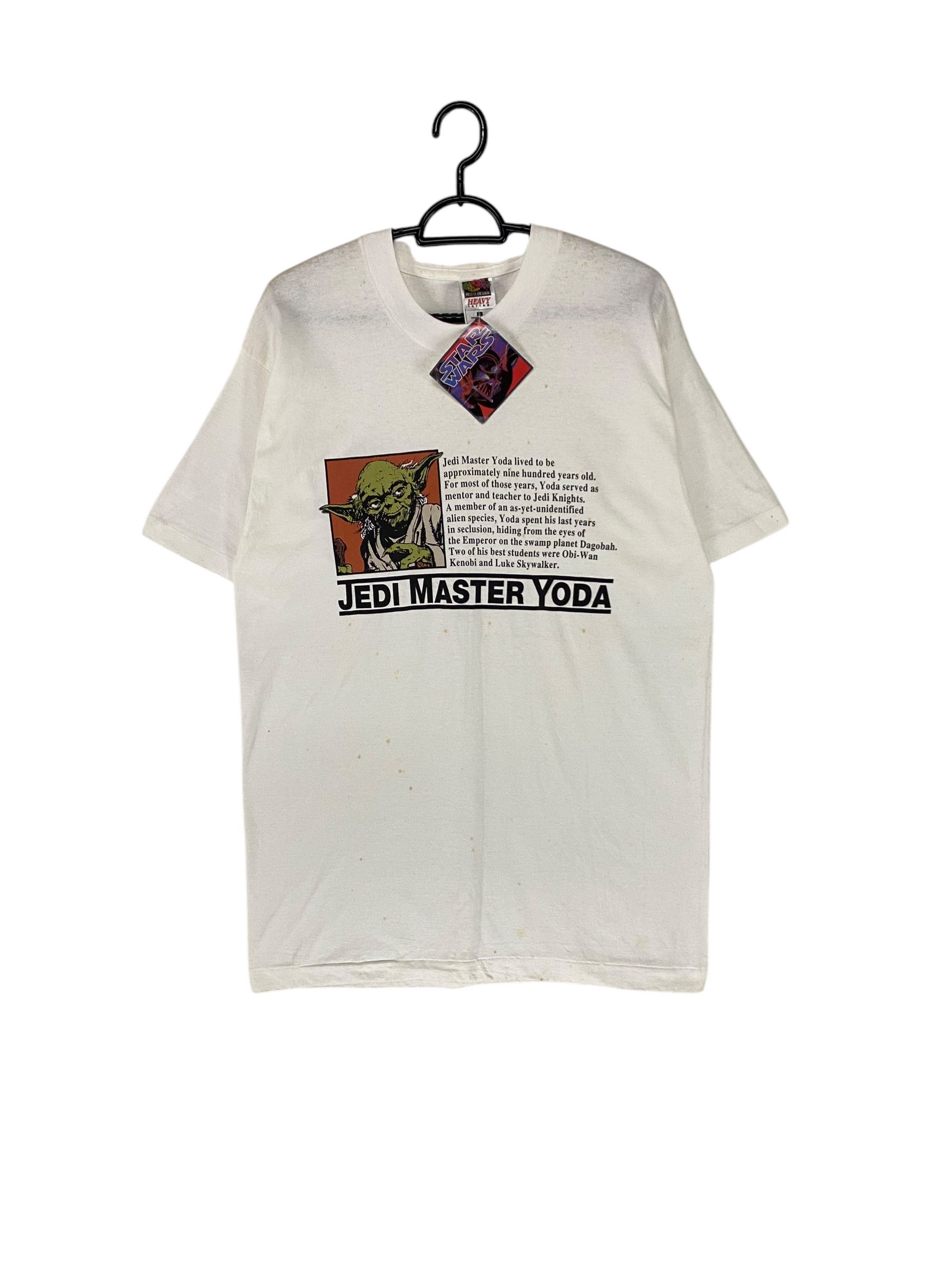 Other 90s Star wars jedi master yoda new old stock vintage shirt Size US M / EU 48-50 / 2 - 1 Thumbnail