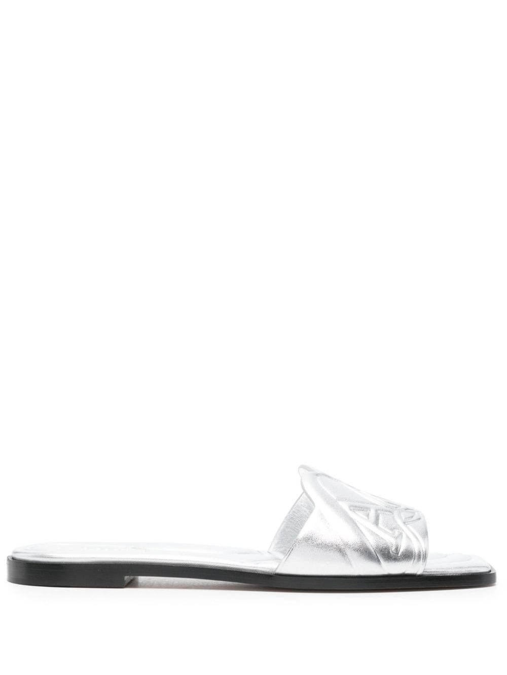 SEAL LEATHER SANDALS