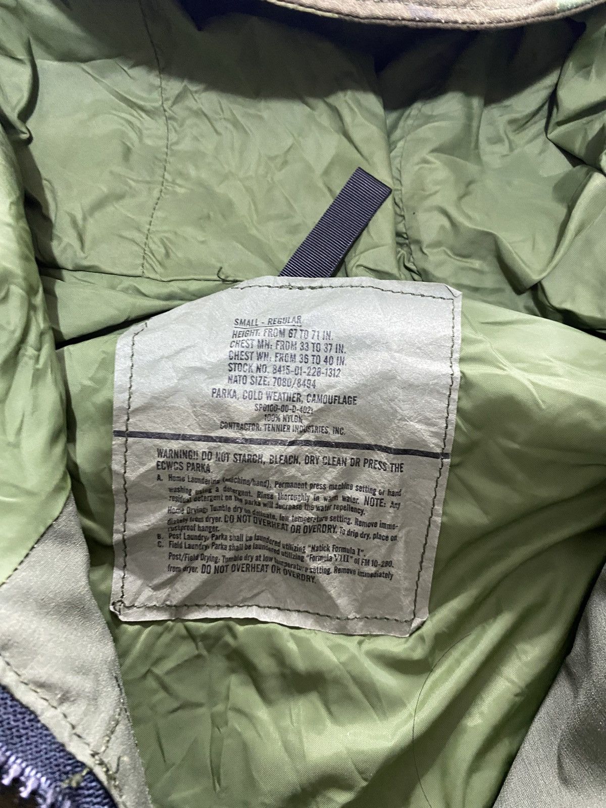 Vintage Us army ecwcs camofluage woodland jacket Size US L / EU 52-54 / 3 - 3 Thumbnail