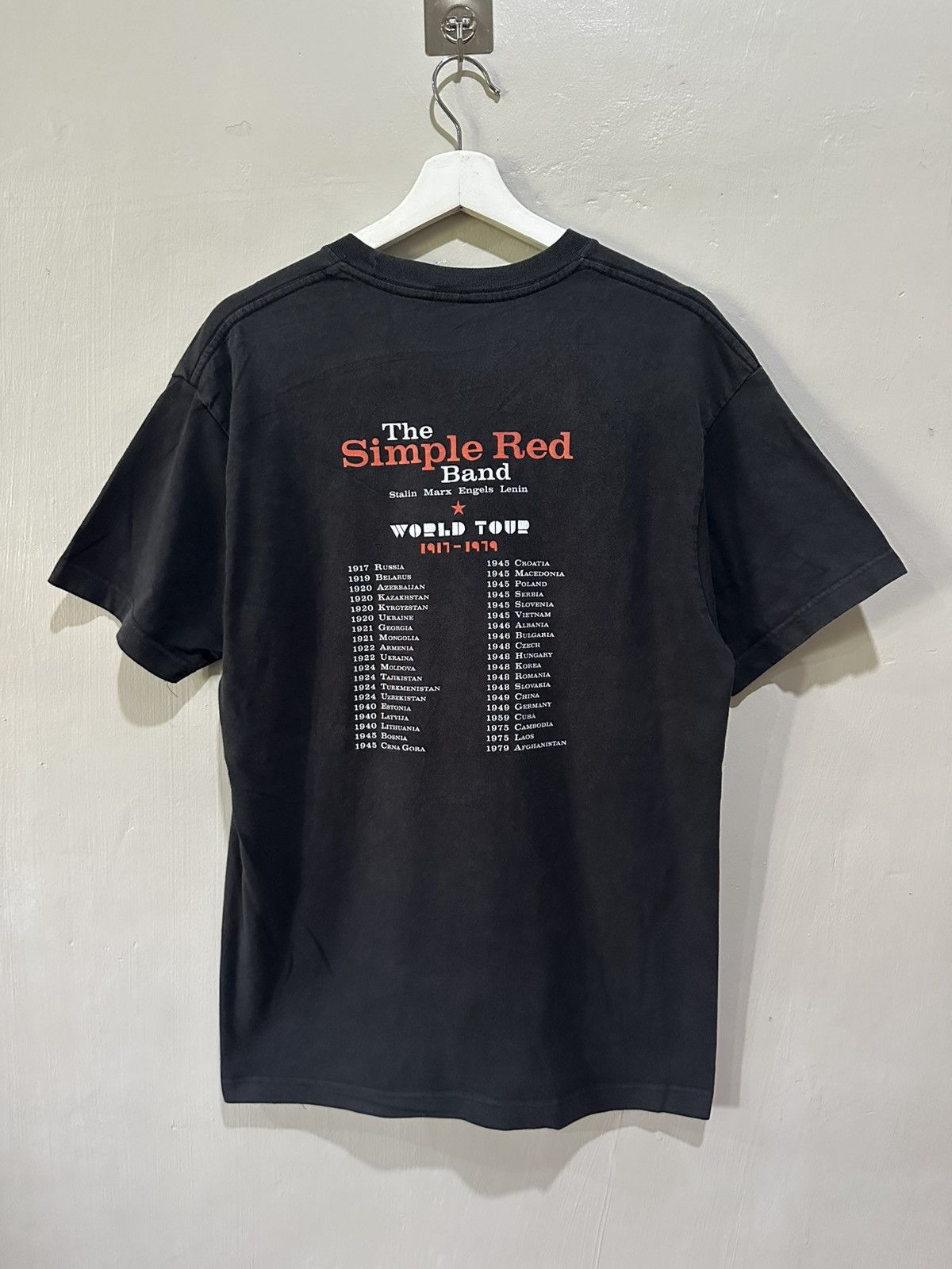 Band Tees The Simple Red Band x World Tour x Vintage x Rare Size US M / EU 48-50 / 2 - 4 Thumbnail