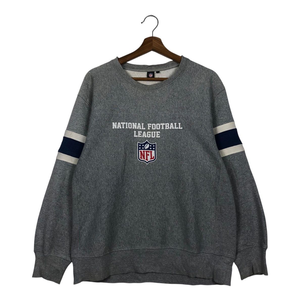 Japanese Brand 📌Vintage Sweatshirt NFL National Football League Big Logo Size US M / EU 48-50 / 2 - 2 Thumbnail
