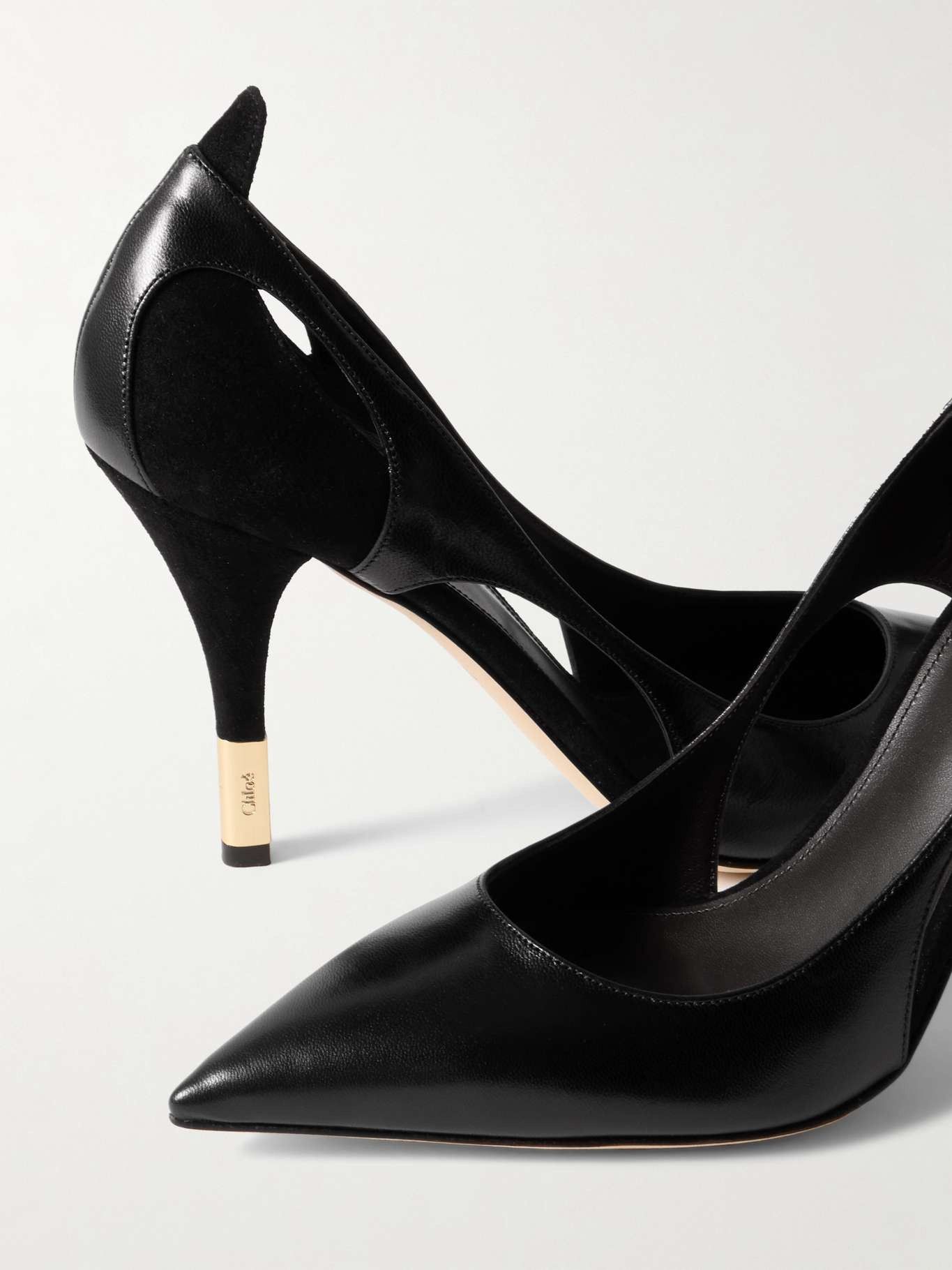 Chloe o1loc1c11025 Saada Pumps in Black Size US 9 / IT 39 - 4 Thumbnail