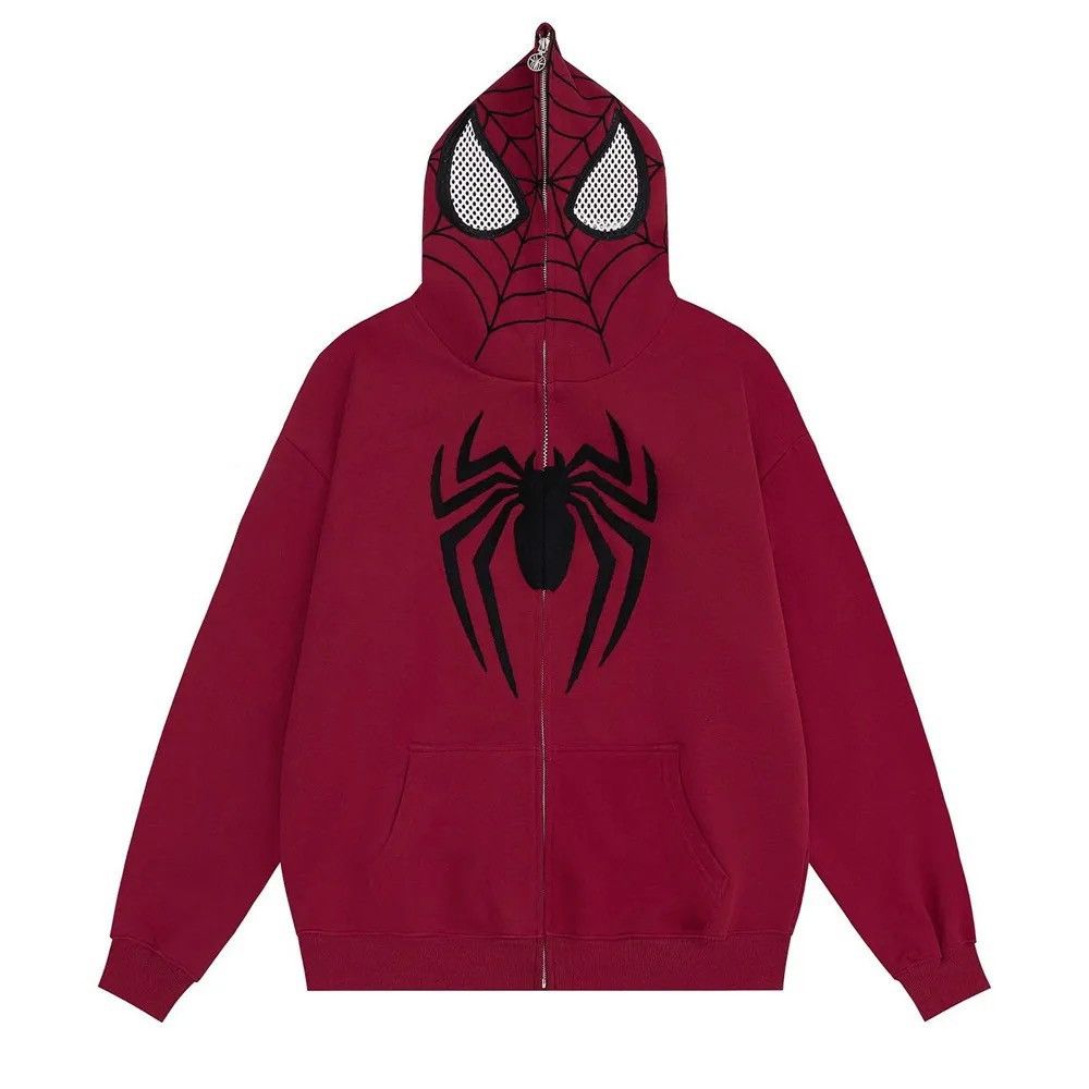 Japanese Brand × Vintage Spider Man Anime Sweatshirt outdoor loose Gothic top Y2K Size US L / EU 52-54 / 3 - 1 Thumbnail