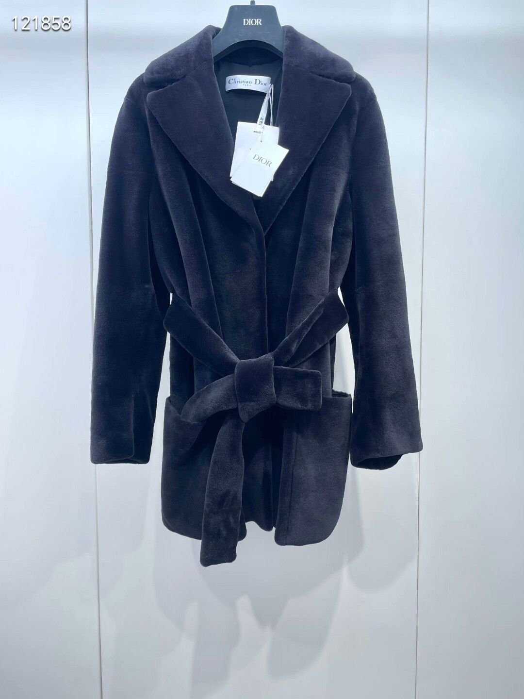 Dior Dior Mink Fur Belted Long Coat Size XS / US 0-2 / IT 36-38 - 1 Thumbnail