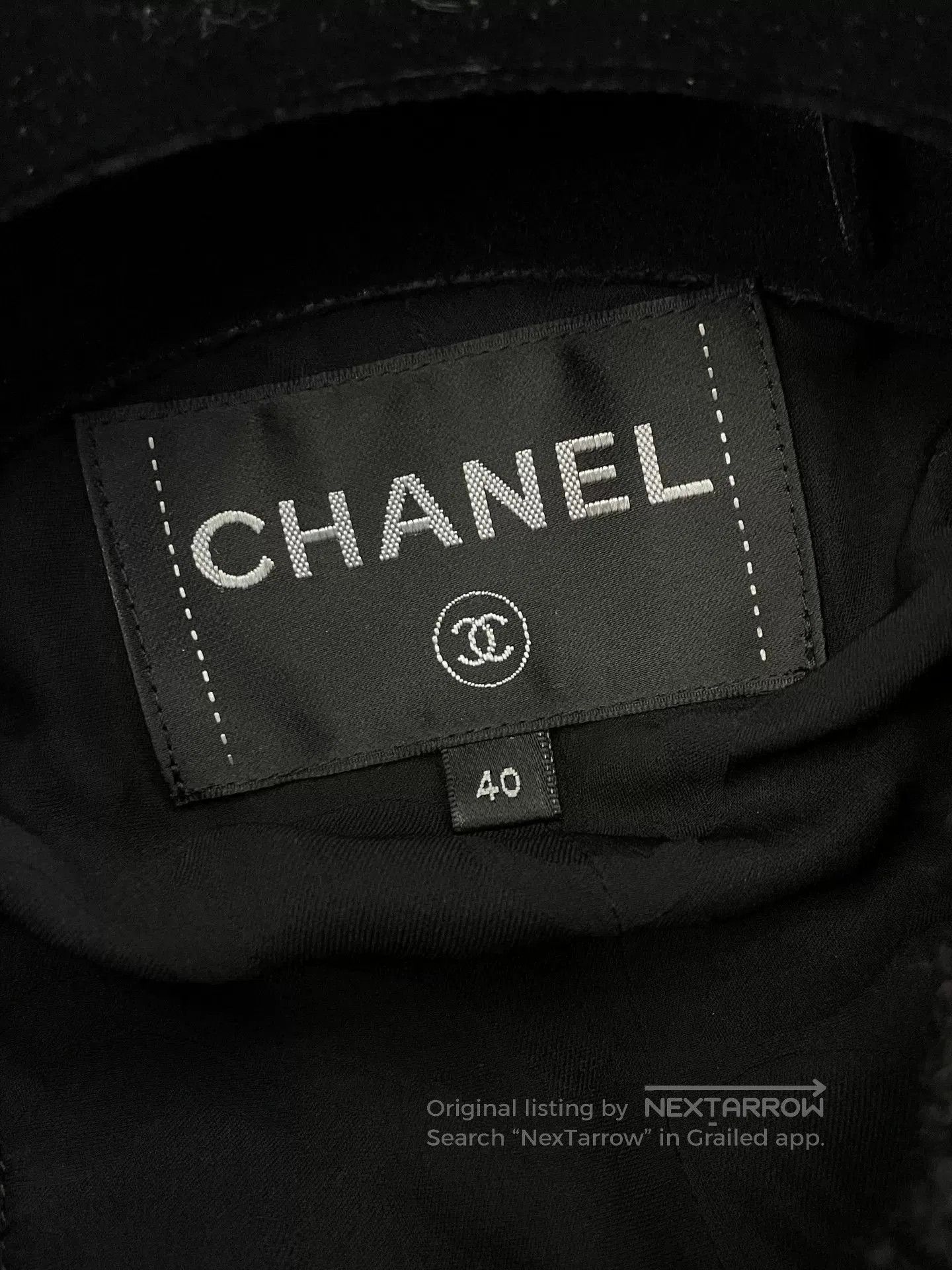 Chanel Chanel Rue Cambon Black Gold Jacket. Size US L / EU 52-54 / 3 - 4 Thumbnail