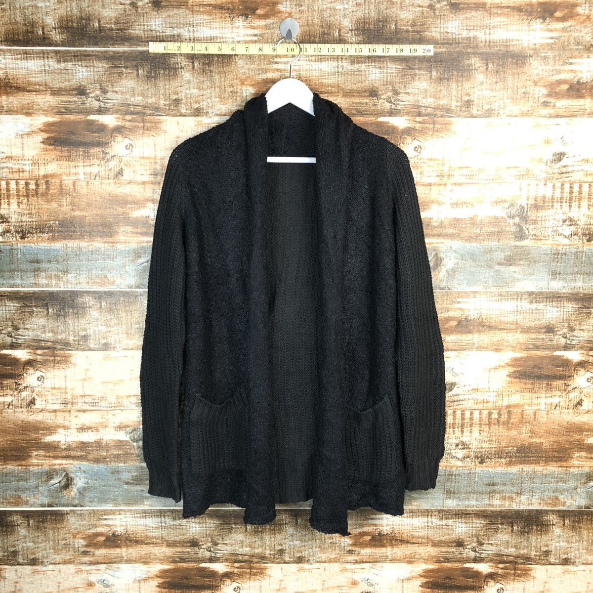 Japanese Brand Japanese Brand Black Cardigan Knitwear #A1688 Size US L / EU 52-54 / 3 - 1 Thumbnail