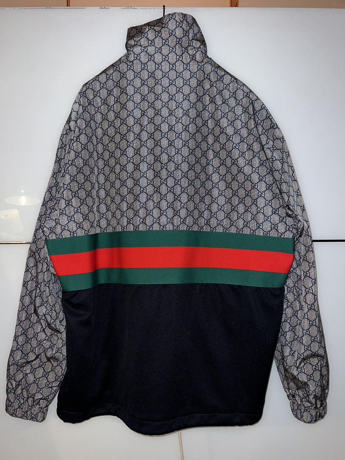 Gucci Gucci All Over Logo Jacket Size US XXL / EU 58 / 5 - 7 Thumbnail