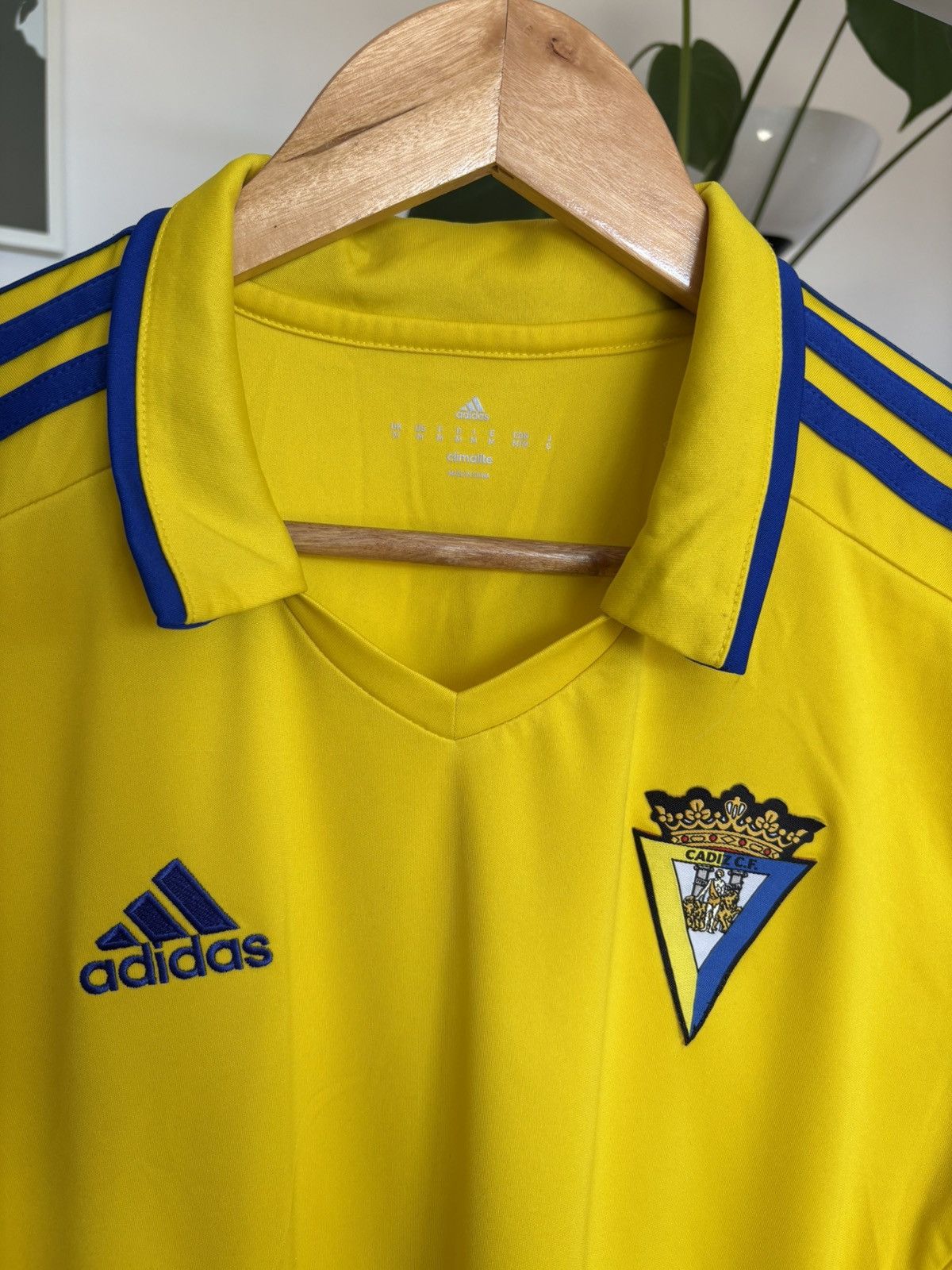 Adidas Cadiz C.F football shirt t-shirt M 2016 2017 Size US M / EU 48-50 / 2 - 2 Thumbnail