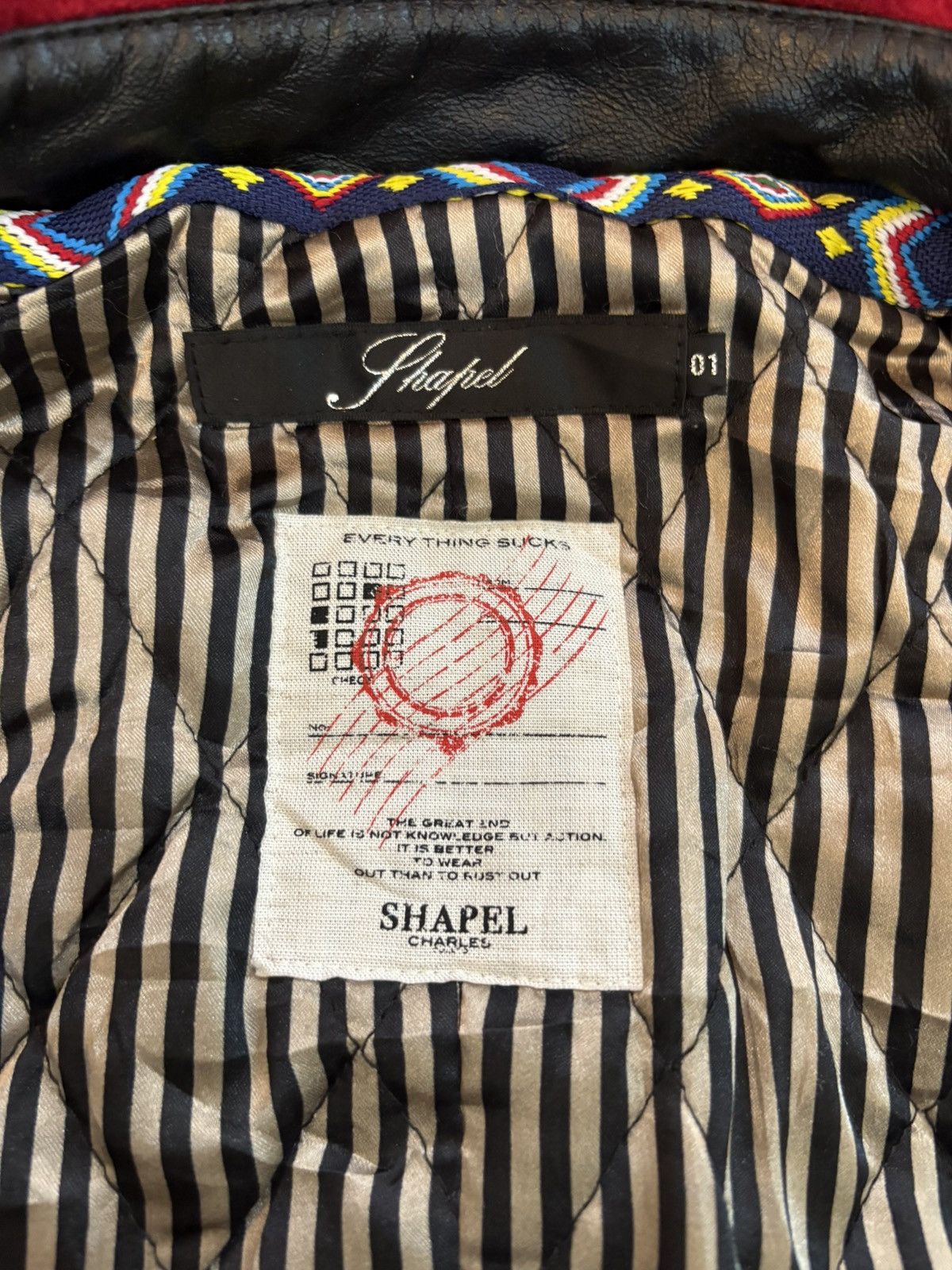 Japanese Brand Shapel Charles 'Blend the colond' wool Jacket Size US S / EU 44-46 / 1 - 23 Thumbnail