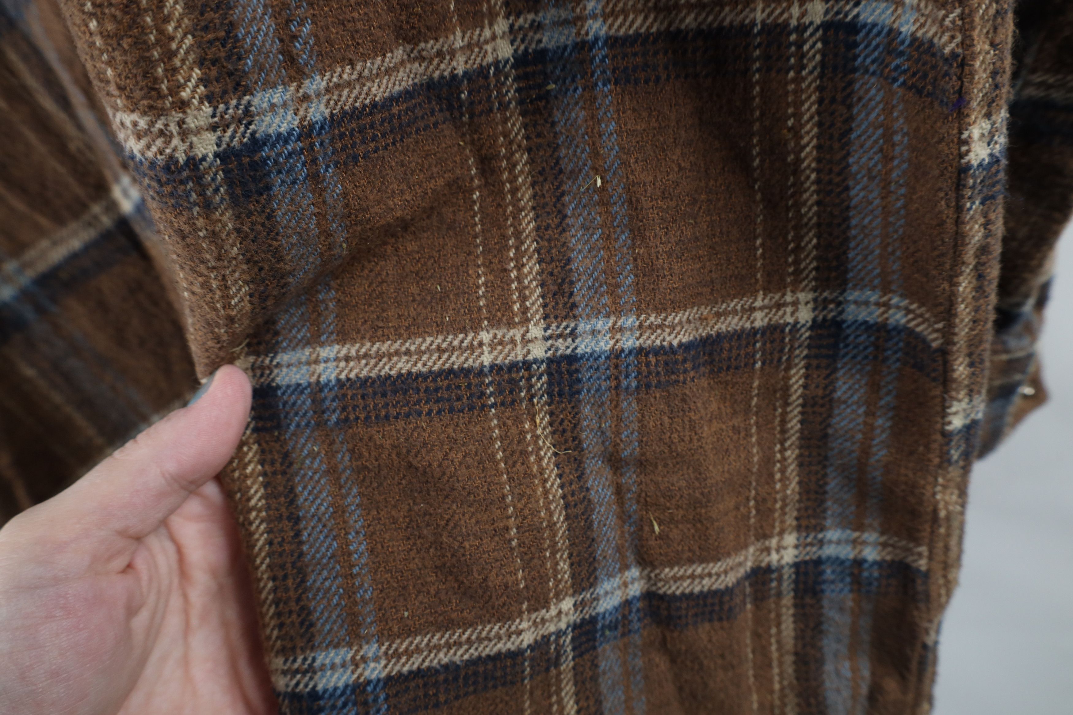 Vintage Vintage 90s Streetwear Heavyweight Snap Button Shirt Plaid Size US XL / EU 56 / 4 - 10 Thumbnail